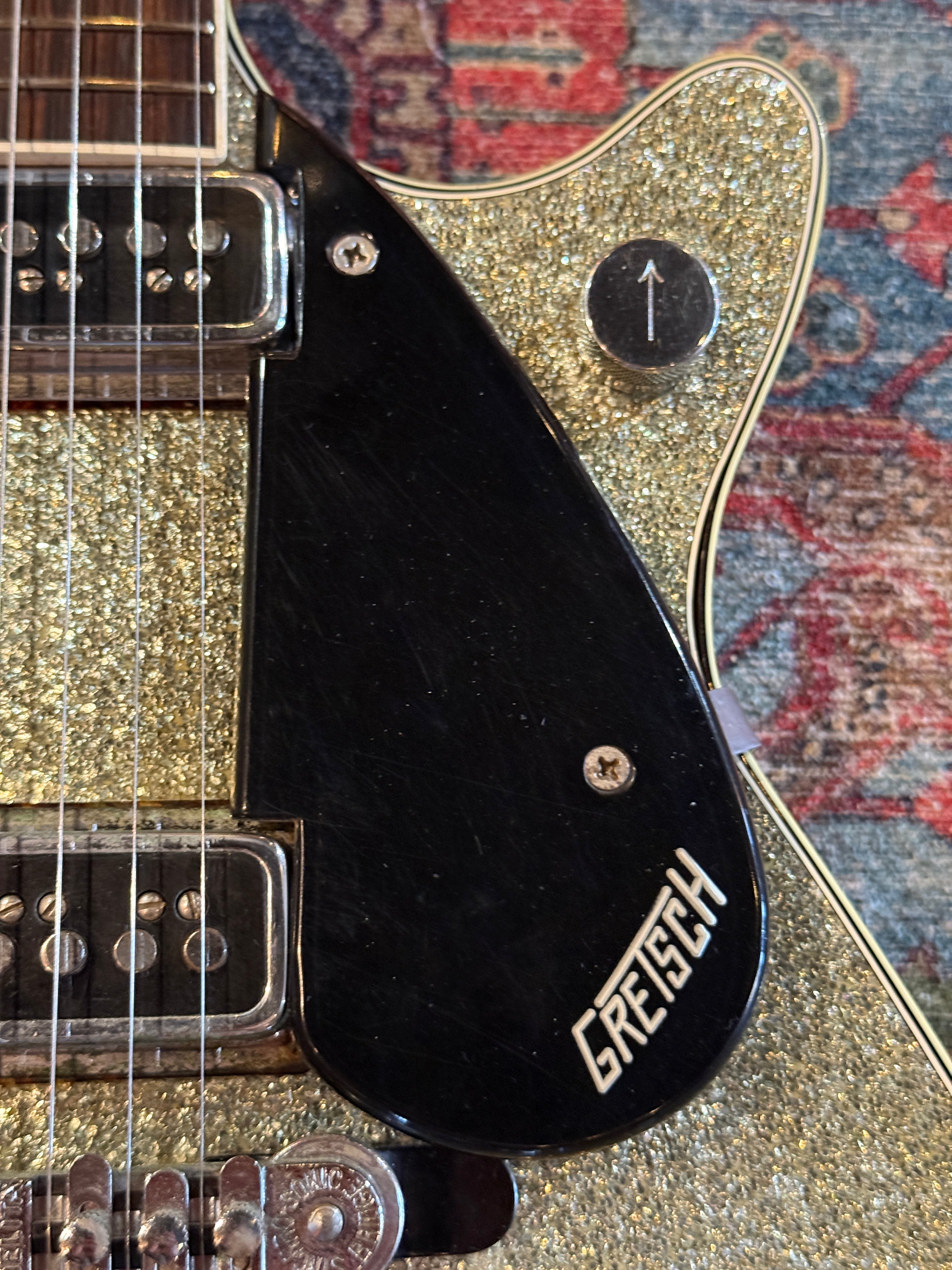 1956 Gretsch 6129 Silver Jet - Silver Sparkle