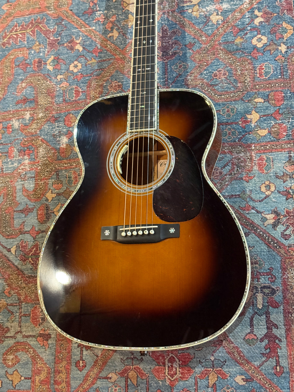 2021 Martin Custom Shop Gruhn 50th Anniversary 0000 Deluxe Style-45 - Shade Top