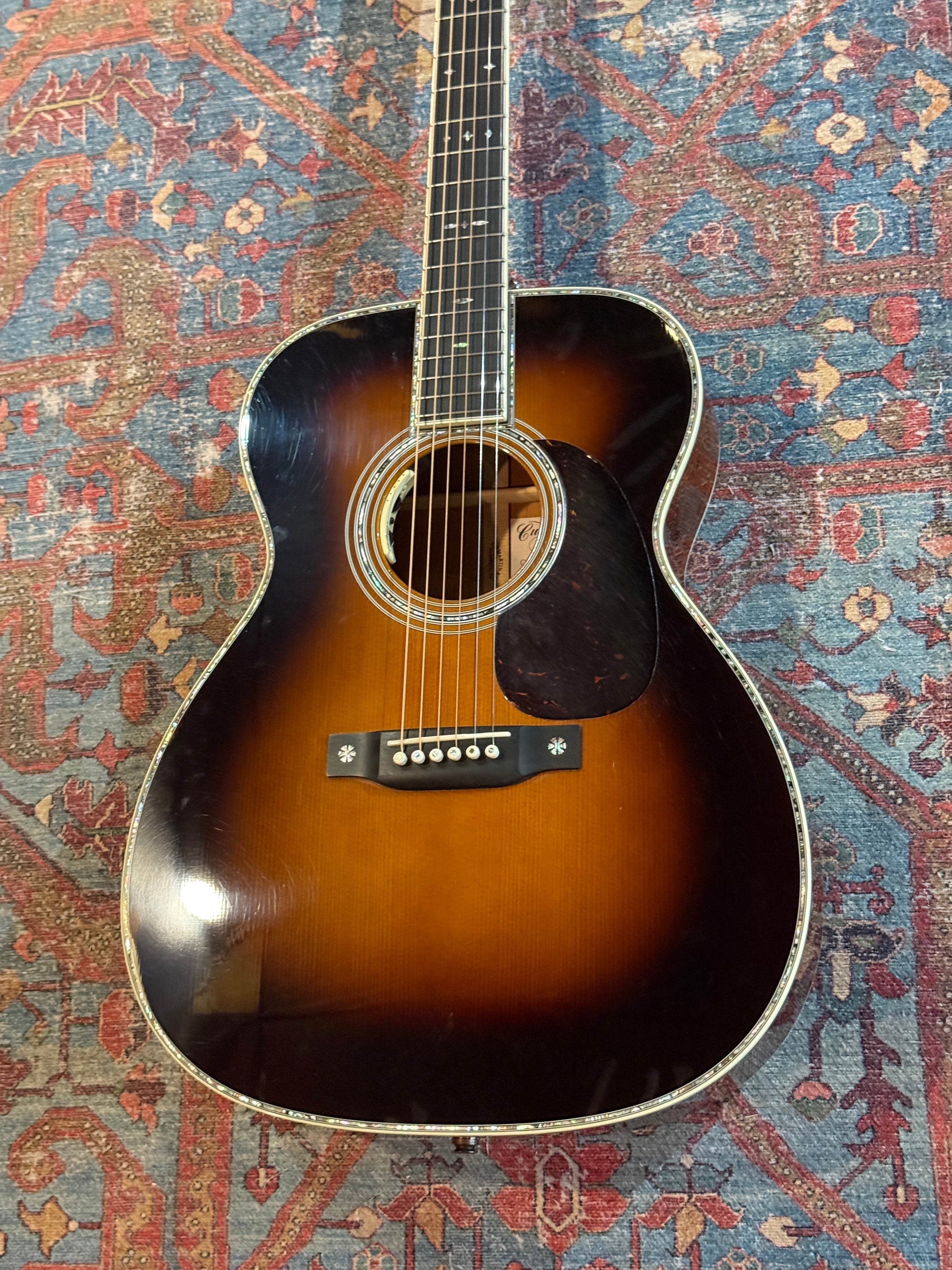 2021 Martin Custom Shop Gruhn 50th Anniversary 0000 Deluxe Style-45 - Shade Top