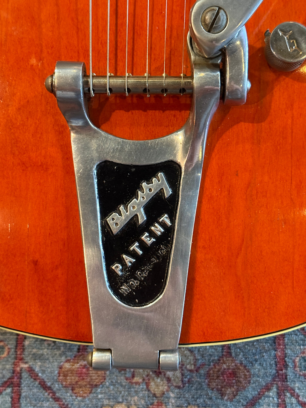 1957 Gretsch 6120 Chet Atkins Hollow Body - Orange