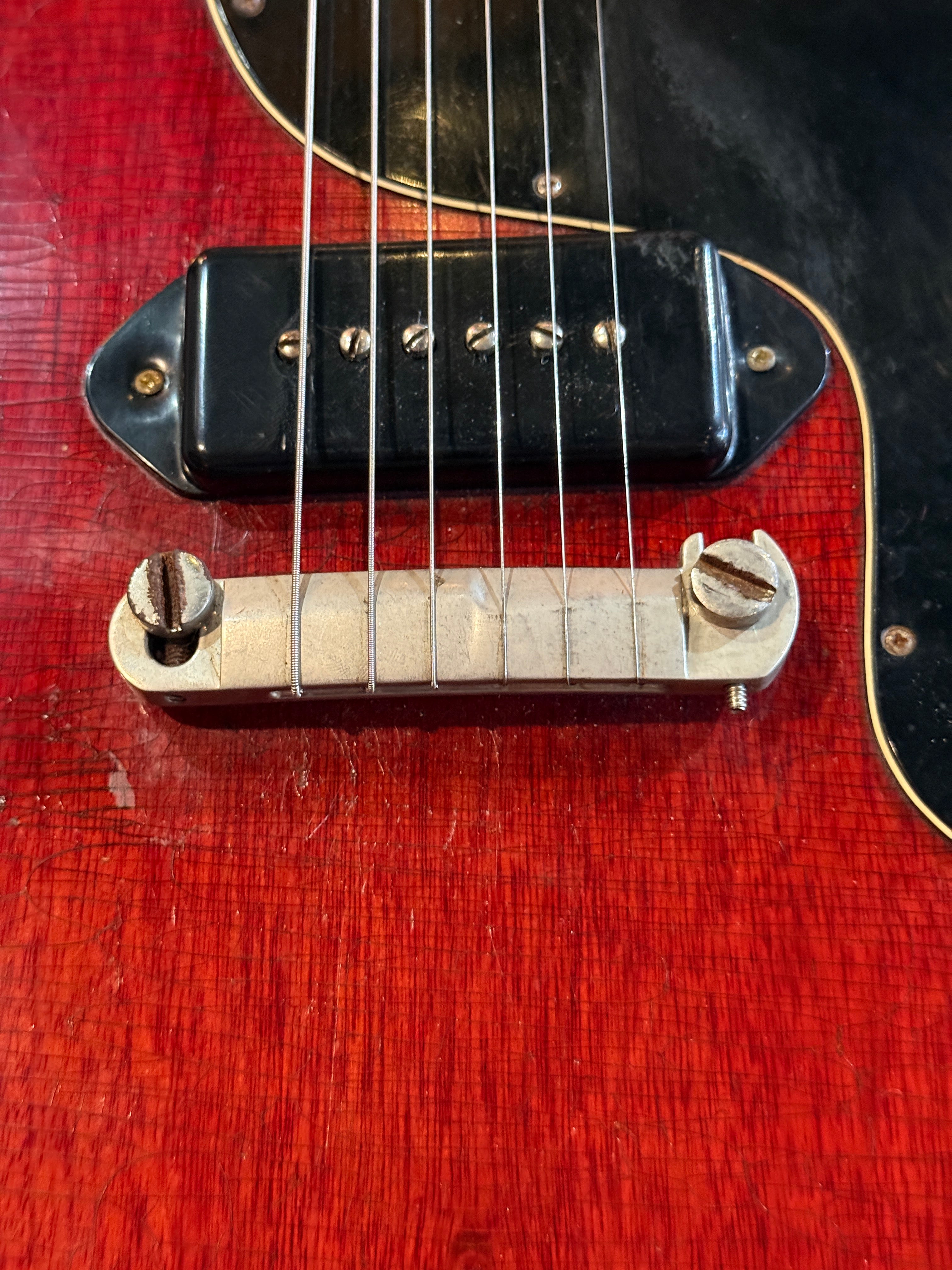 Early 1965 Gibson SG Junior - Cherry - Wide Nut