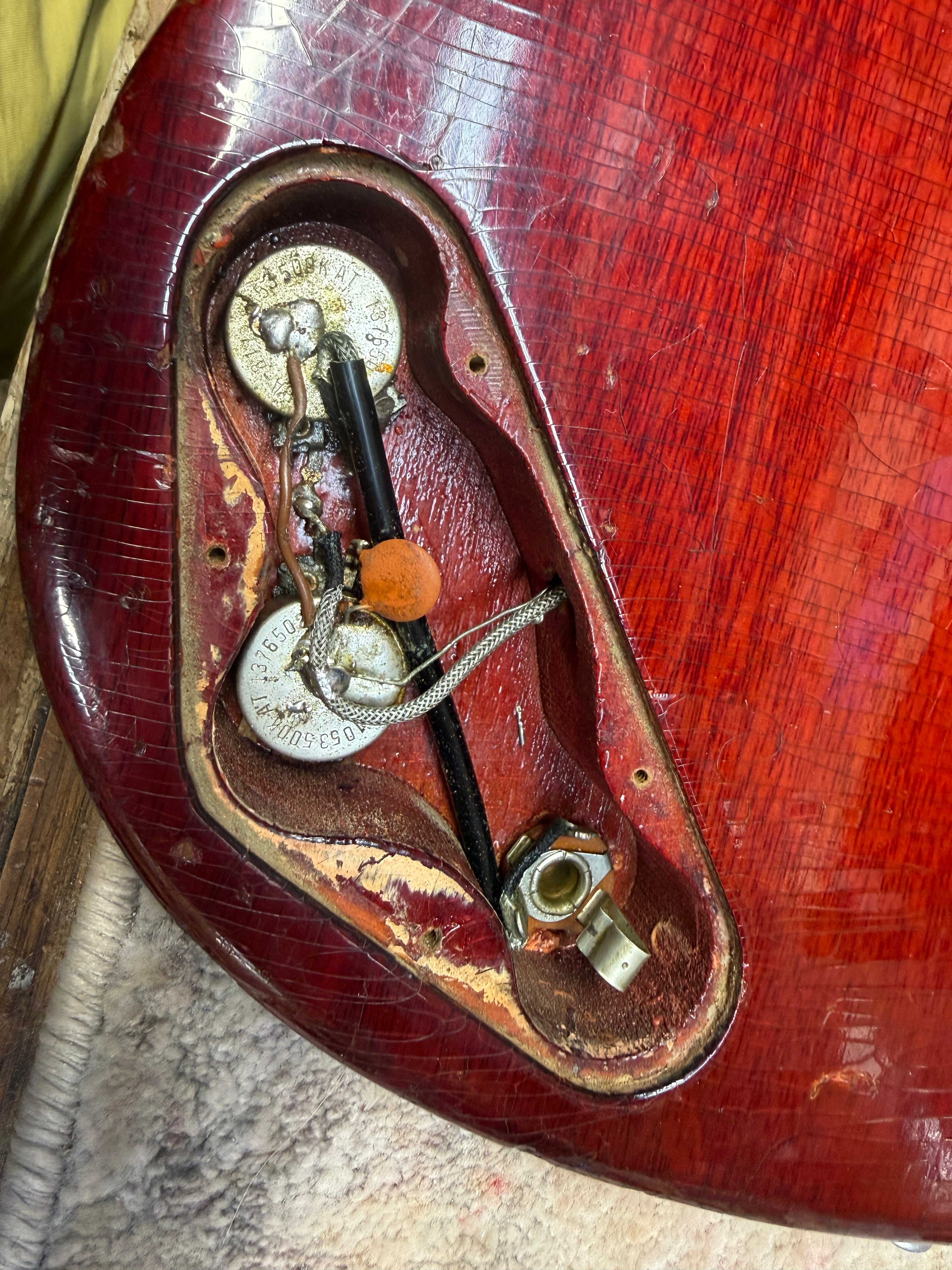 Early 1965 Gibson SG Junior - Cherry - Wide Nut