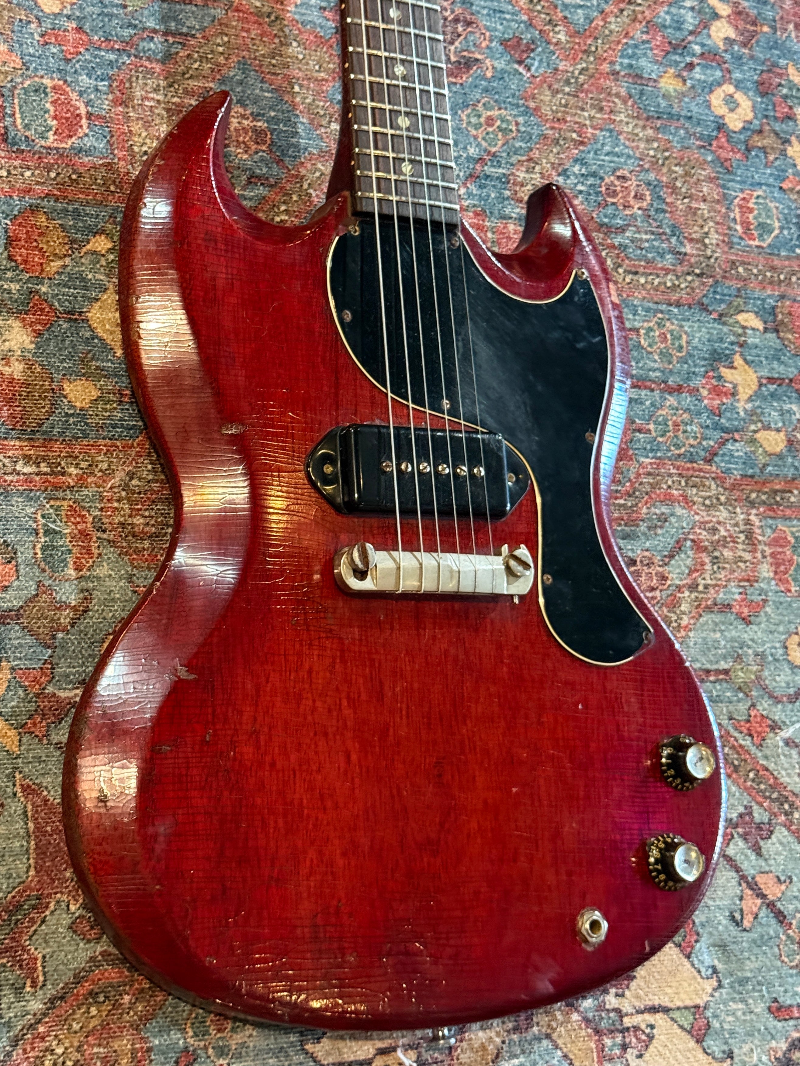 Early 1965 Gibson SG Junior - Cherry - Wide Nut