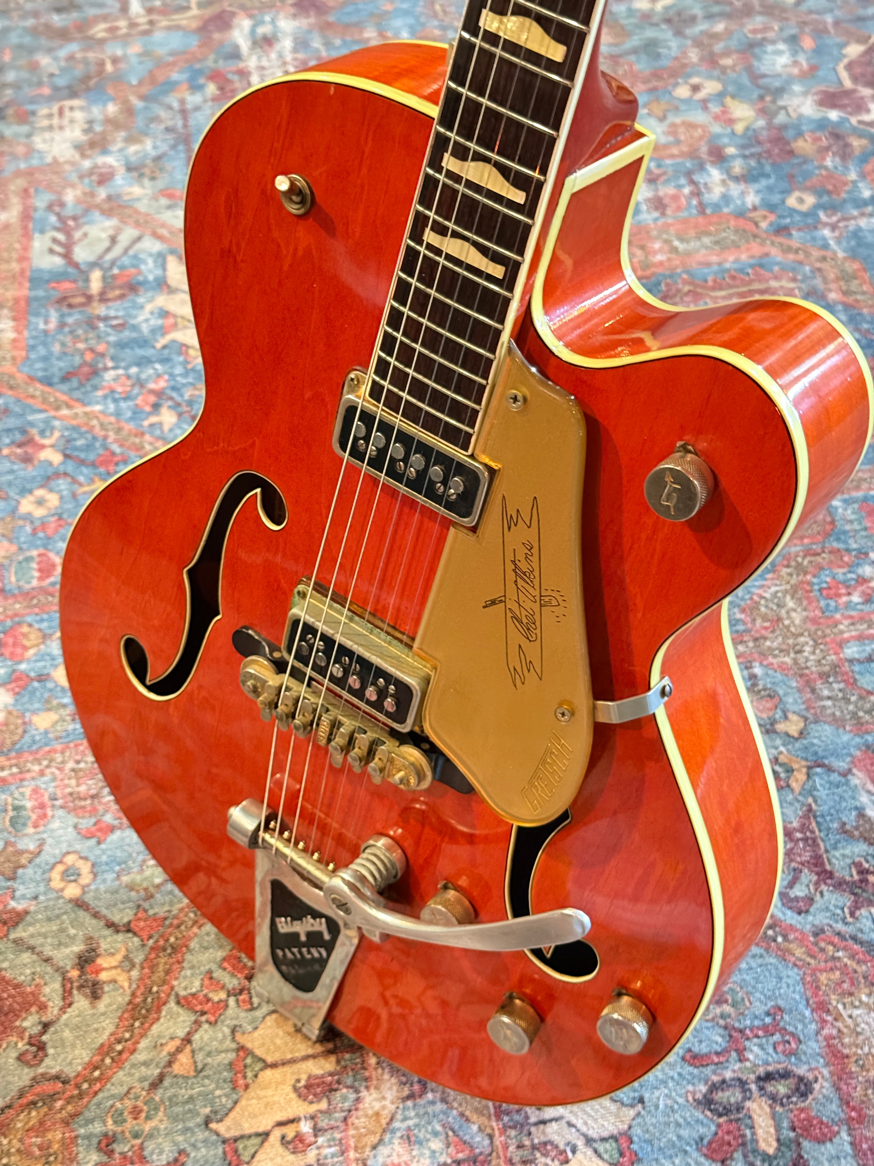 1957 Gretsch 6120 Chet Atkins Hollow Body - Orange