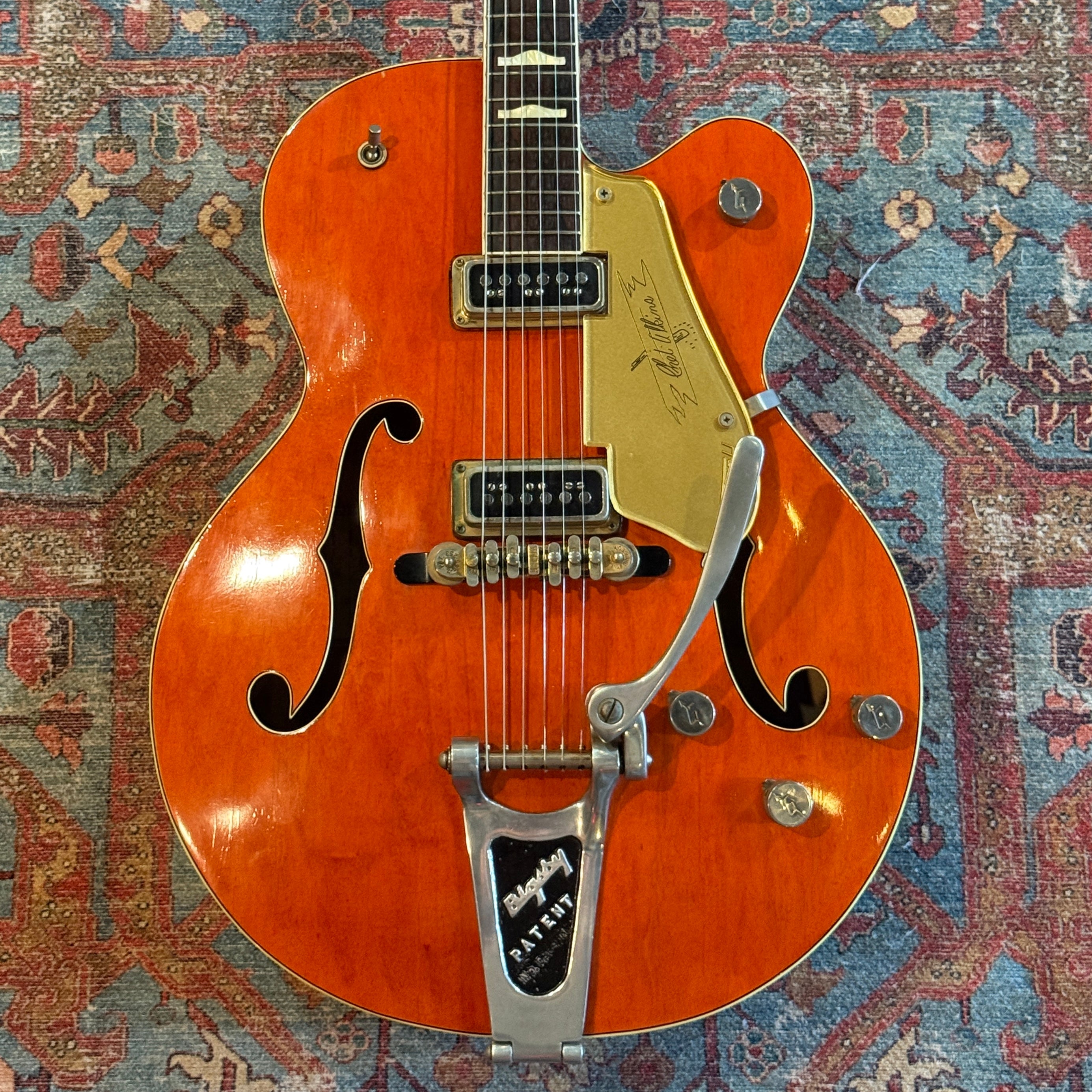 1957 Gretsch 6120 Chet Atkins Hollow Body - Orange