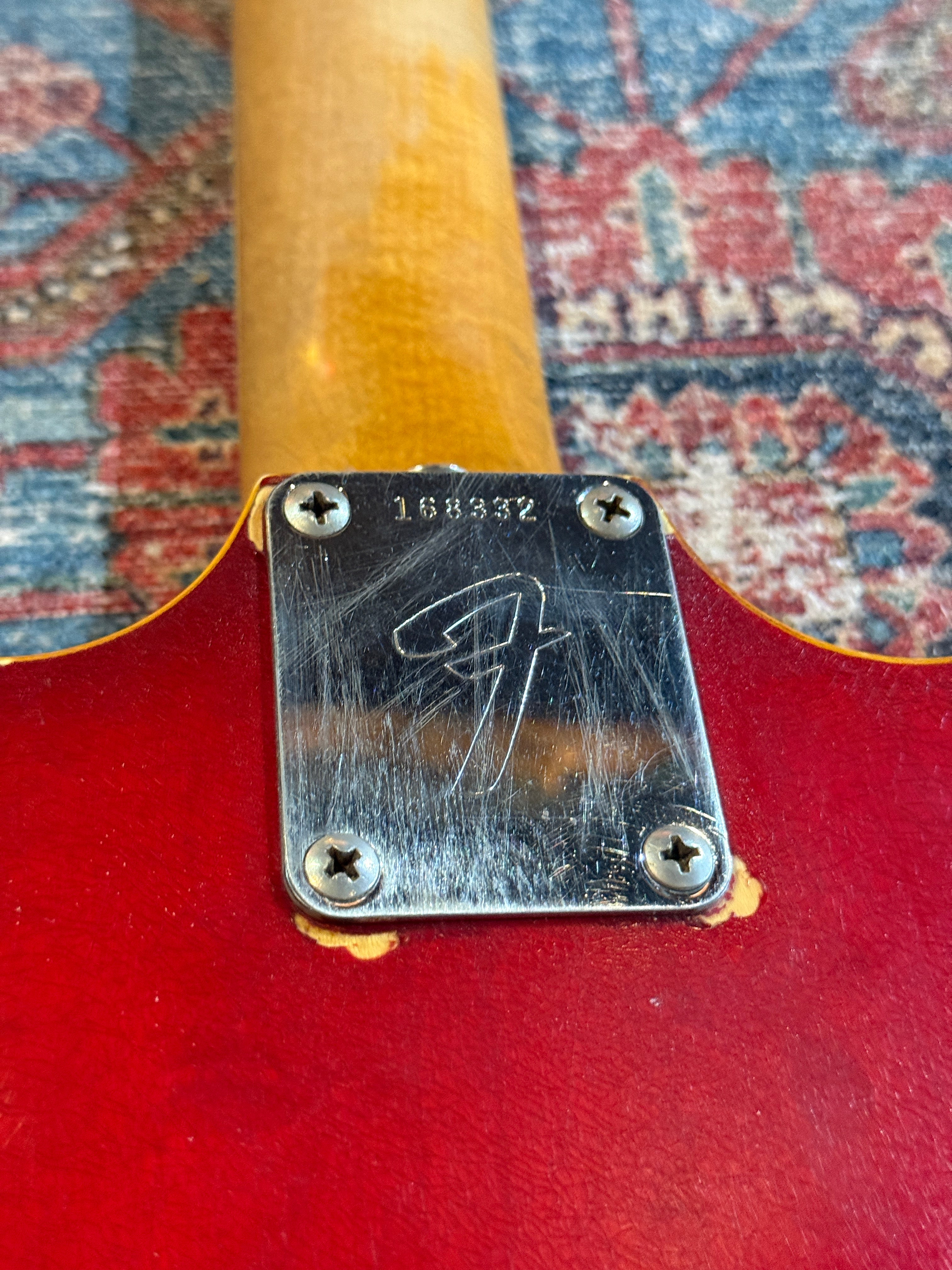 1967 Fender Coronado II with Tremolo, Rosewood Fretboard - Candy Apple Red