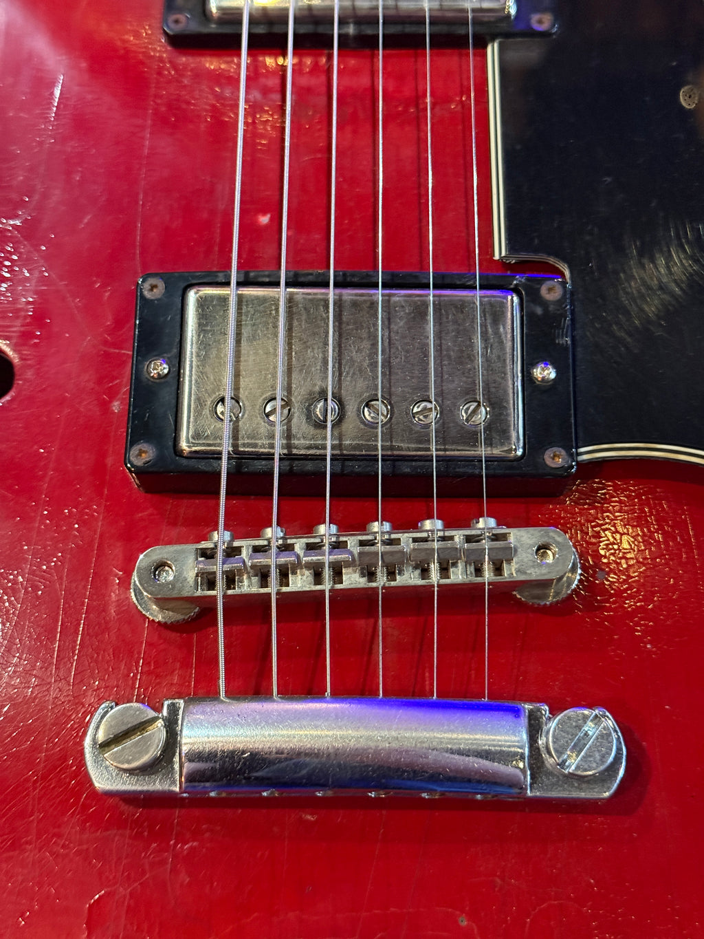 1963 Gibson EB2 ES-335 Conversion - Cherry