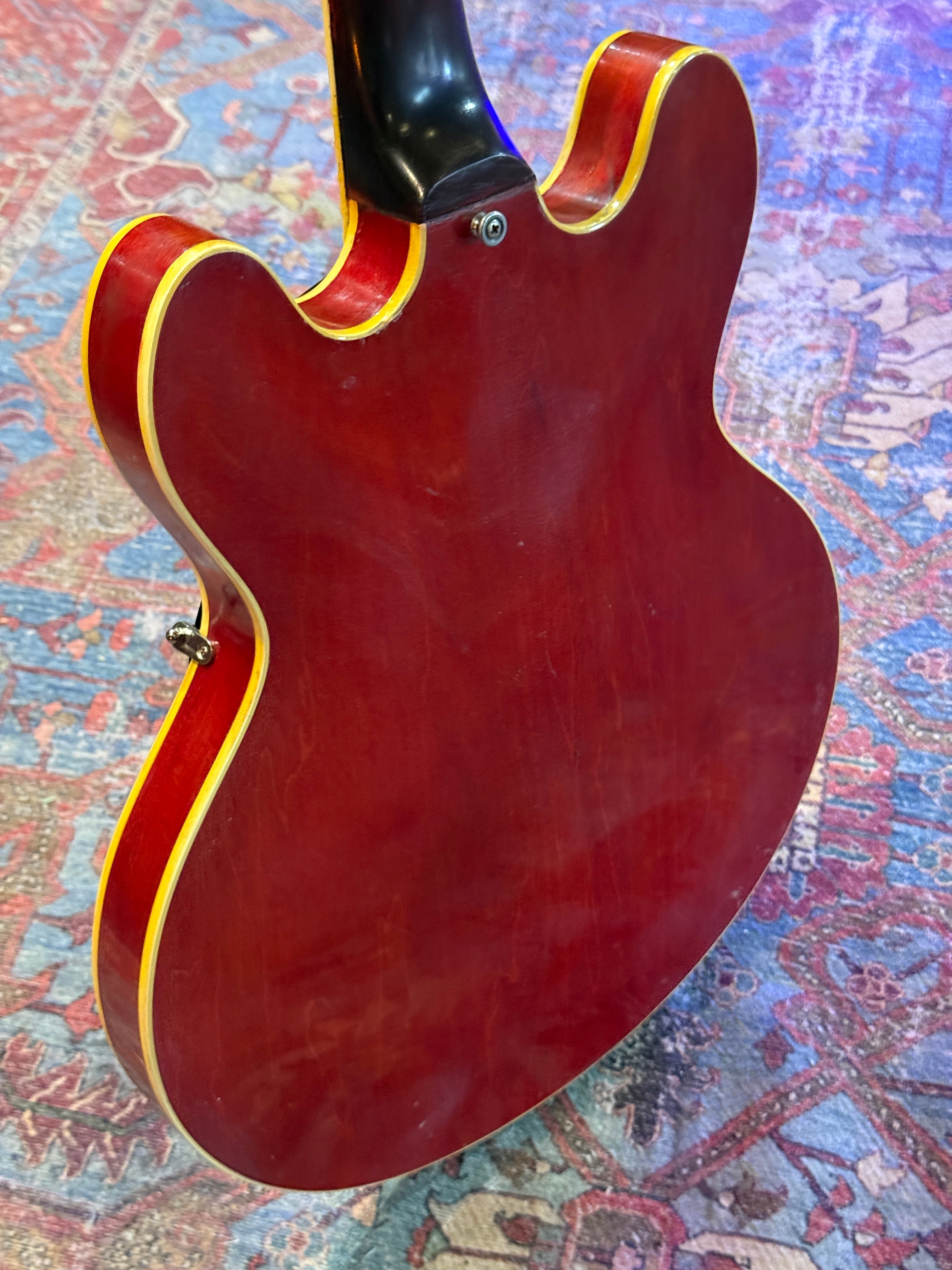 1963 Gibson EB2 ES-335 Conversion - Cherry