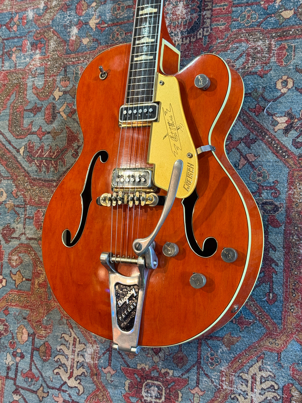 1957 Gretsch 6120 Chet Atkins Hollow Body - Orange