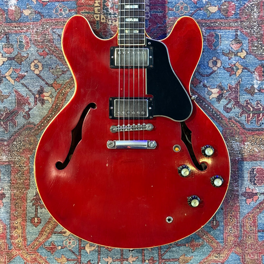 1963 Gibson EB2 ES-335 Conversion - Cherry