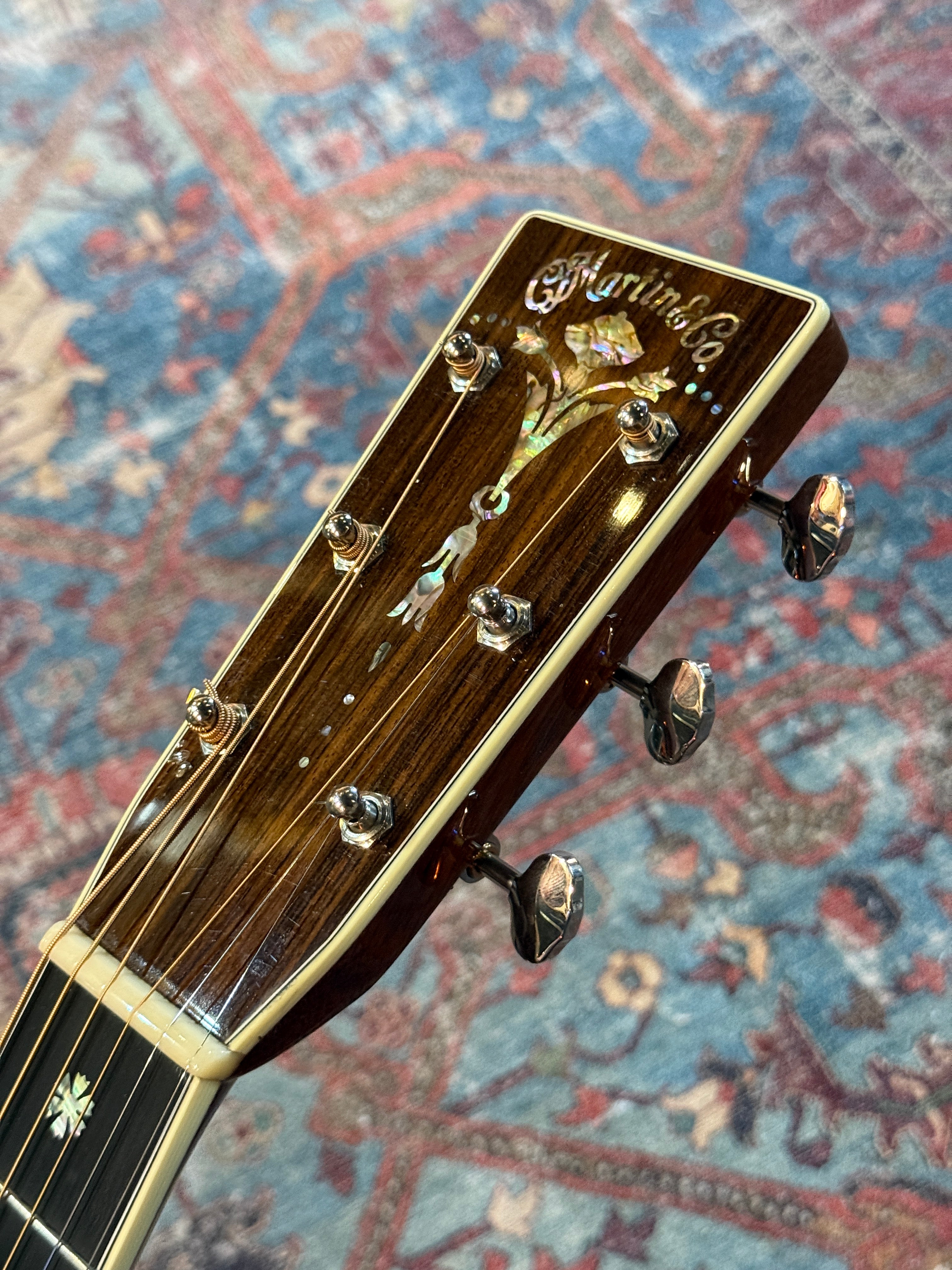 2021 Martin Custom Shop Gruhn 50th Anniversary 0000 Deluxe Style-45 - Shade Top