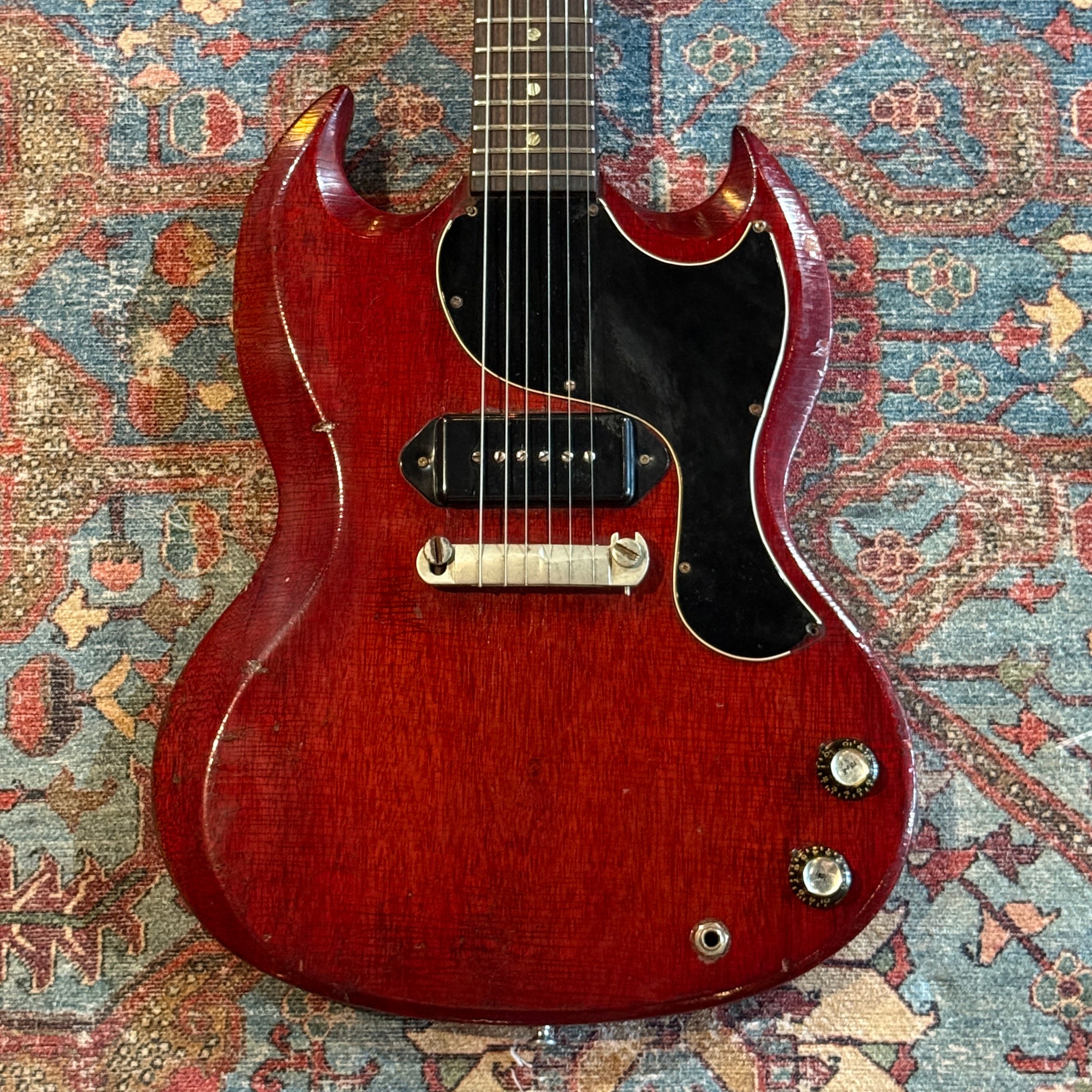 Early 1965 Gibson SG Junior - Cherry - Wide Nut