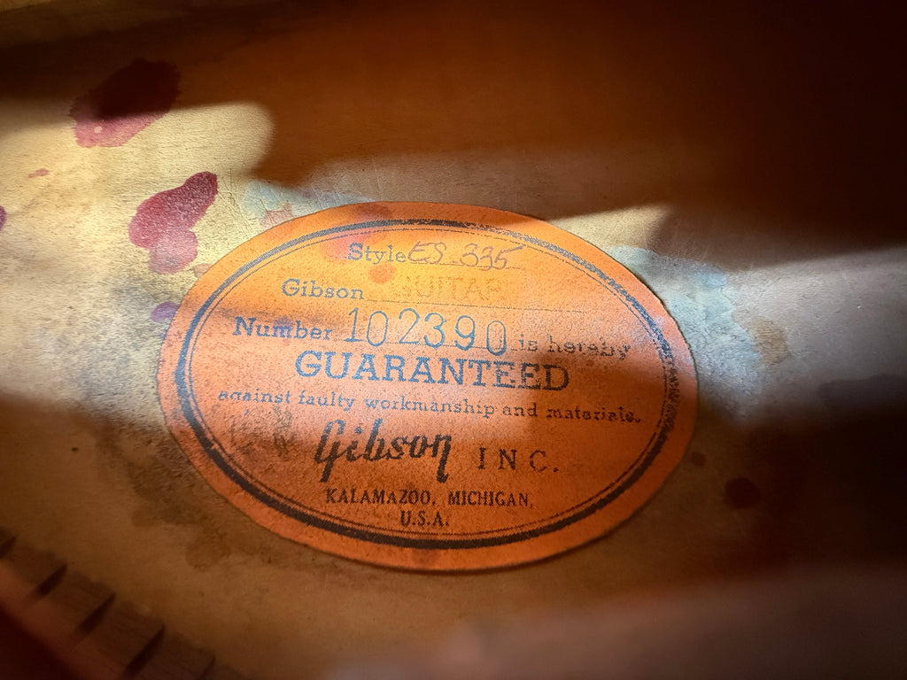 1963 Gibson EB2 ES-335 Conversion - Cherry