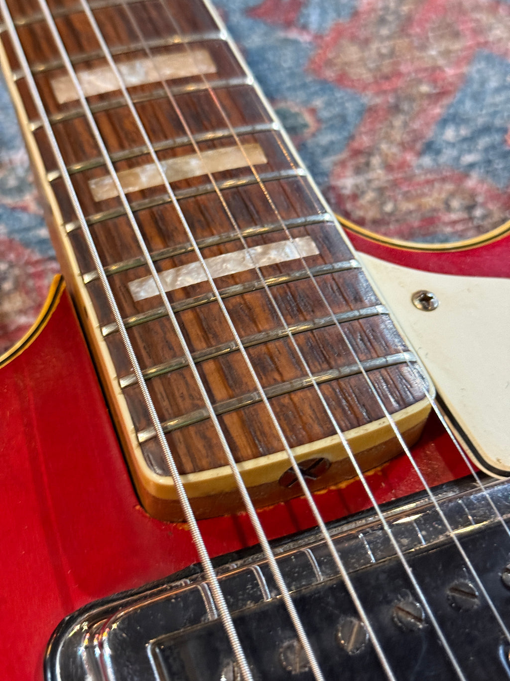 1967 Fender Coronado II with Tremolo, Rosewood Fretboard - Candy Apple Red