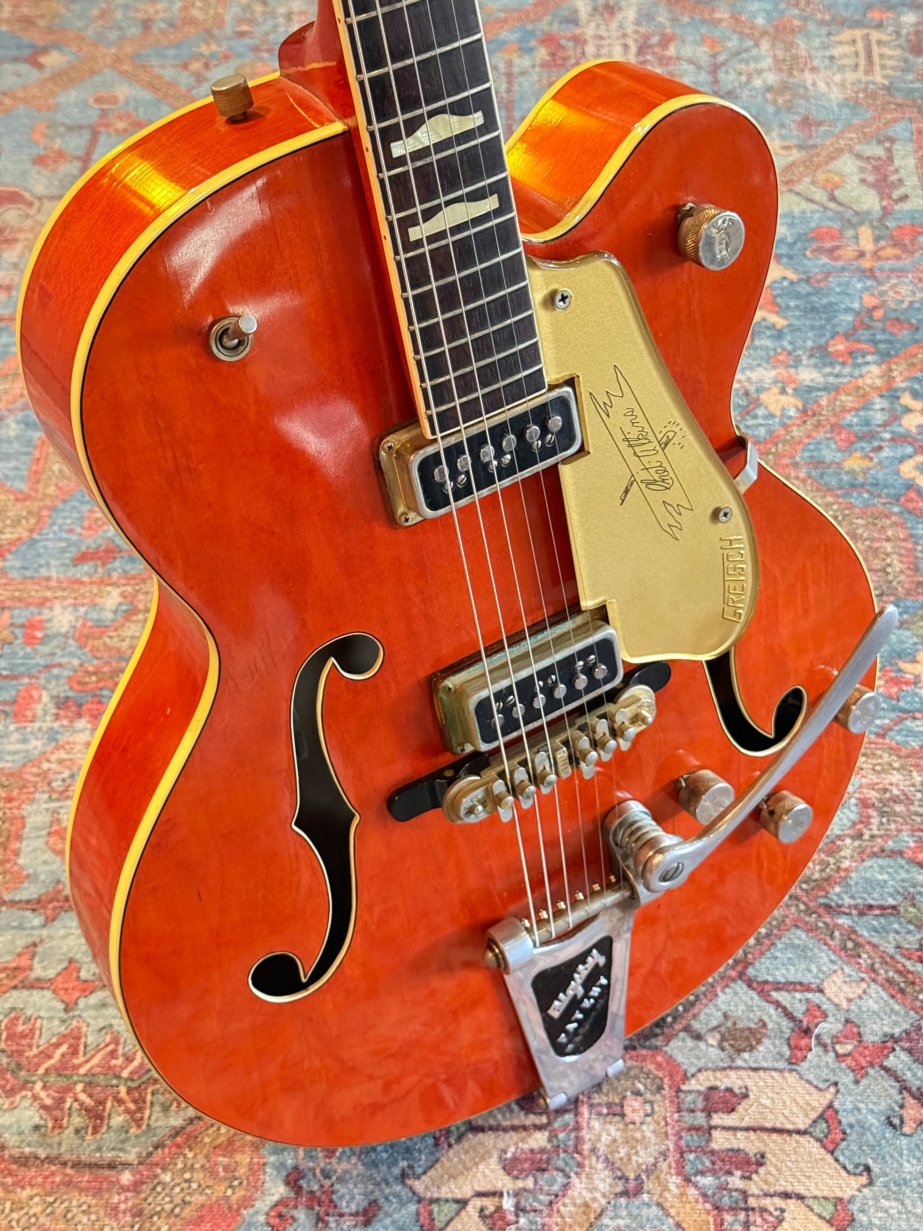 1957 Gretsch 6120 Chet Atkins Hollow Body - Orange