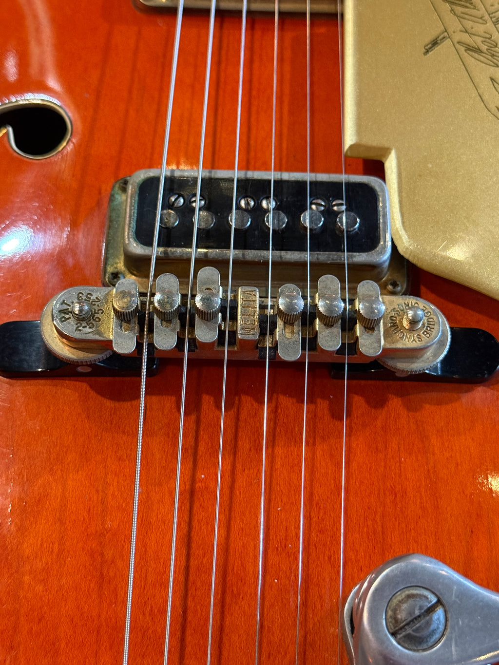 1957 Gretsch 6120 Chet Atkins Hollow Body - Orange