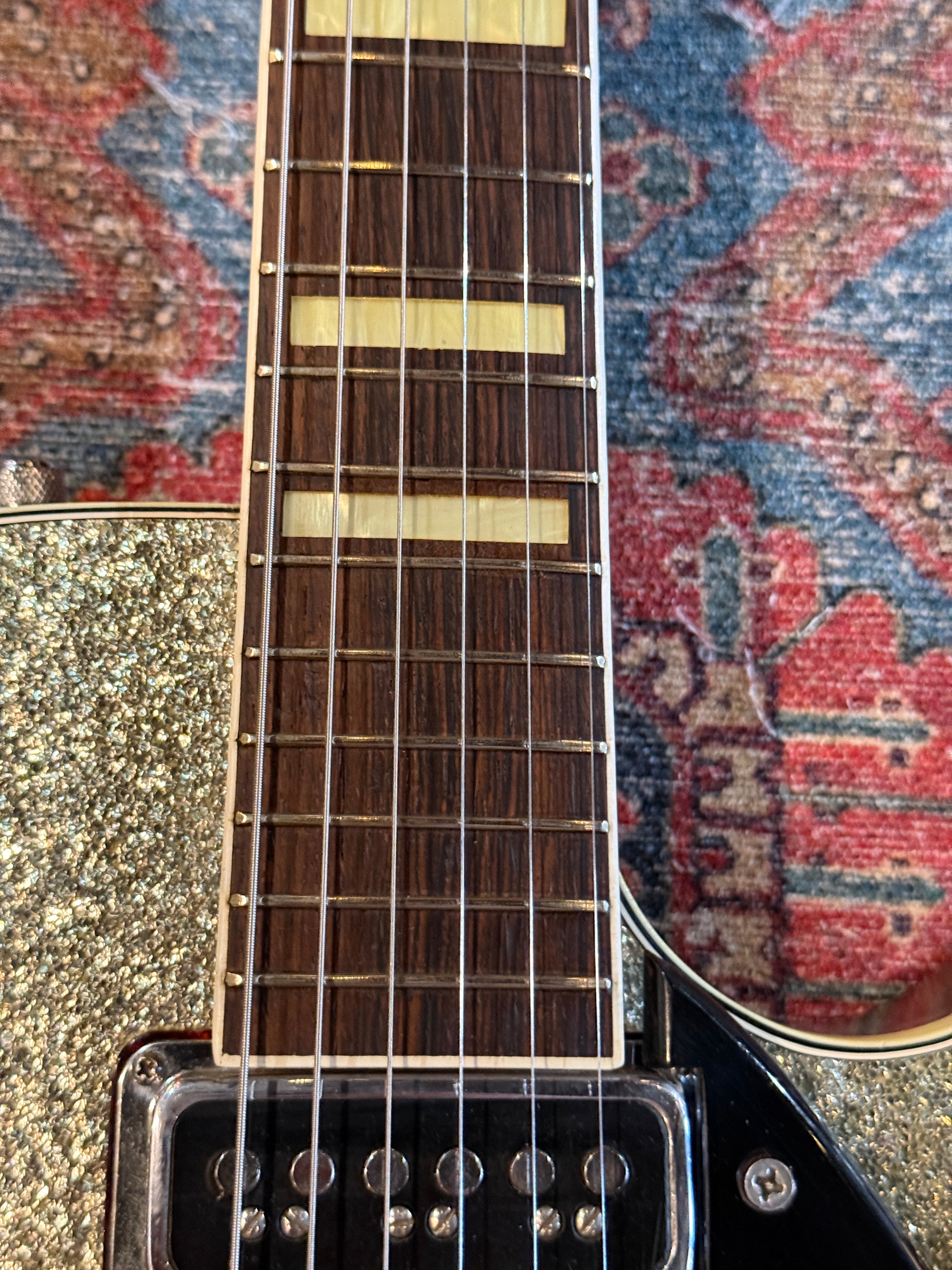 1956 Gretsch 6129 Silver Jet - Silver Sparkle