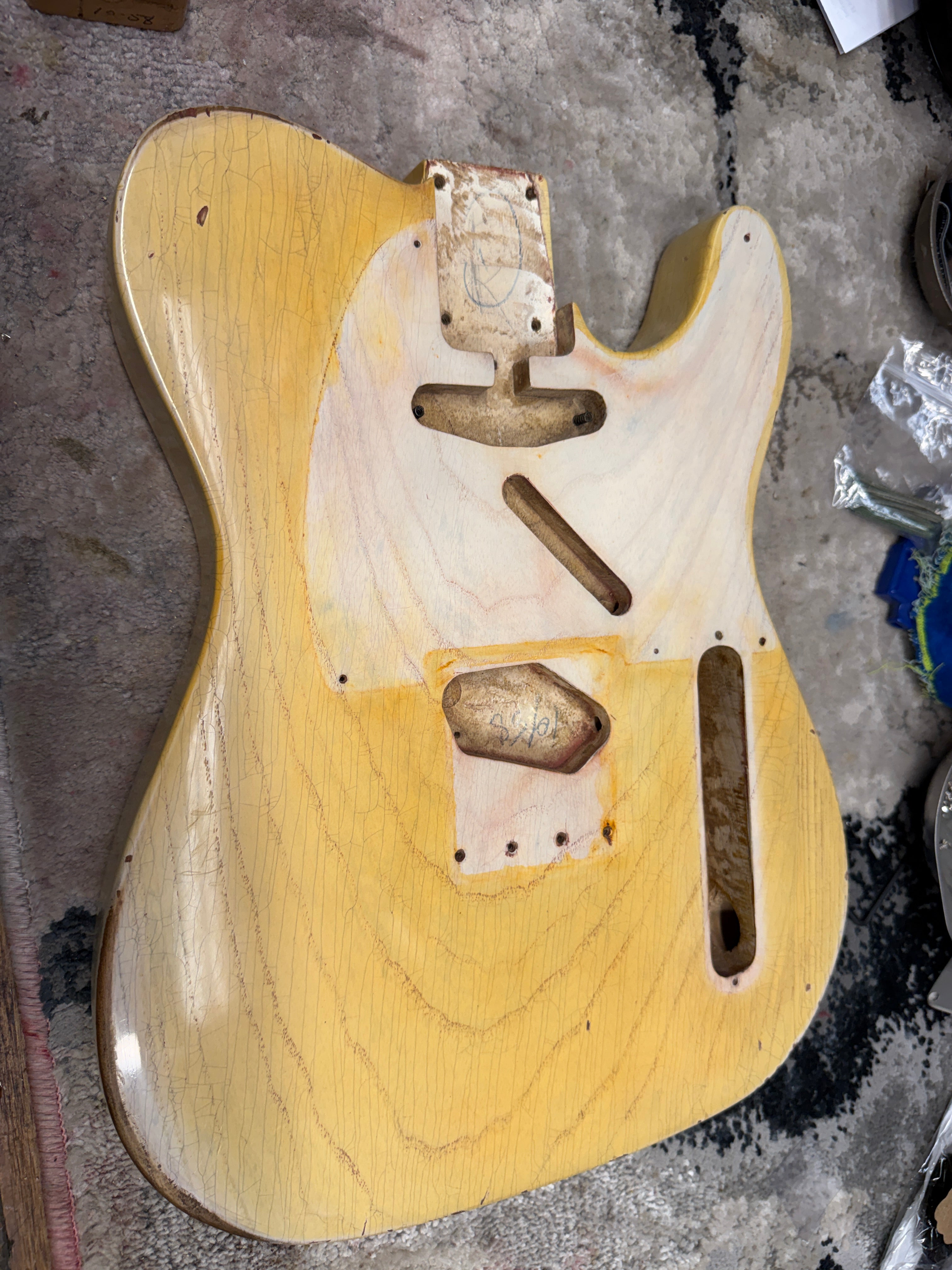 1958 Fender Telecaster - Blonde Refin