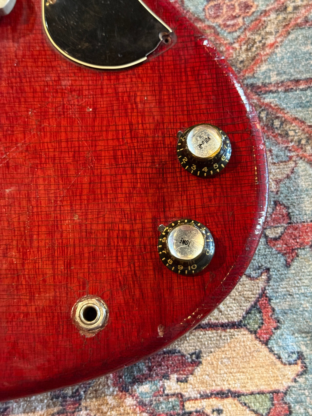 Early 1965 Gibson SG Junior - Cherry - Wide Nut