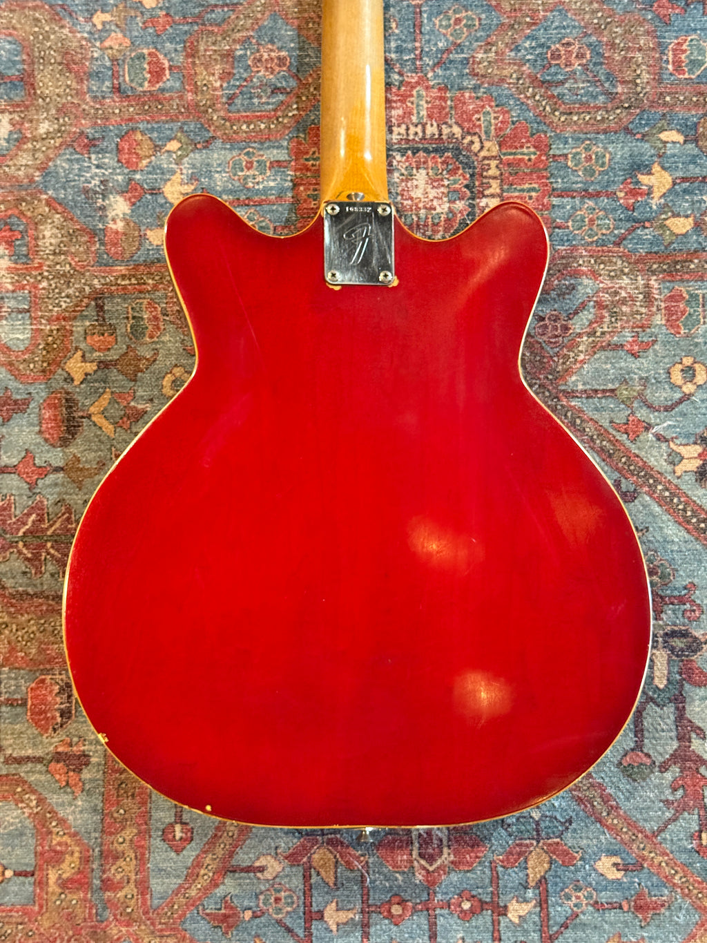 1967 Fender Coronado II with Tremolo, Rosewood Fretboard - Candy Apple Red