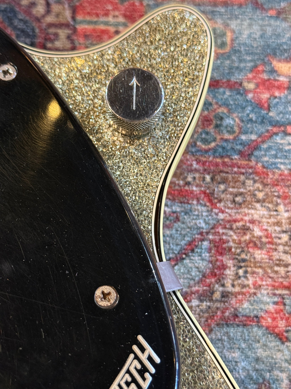 1956 Gretsch 6129 Silver Jet - Silver Sparkle