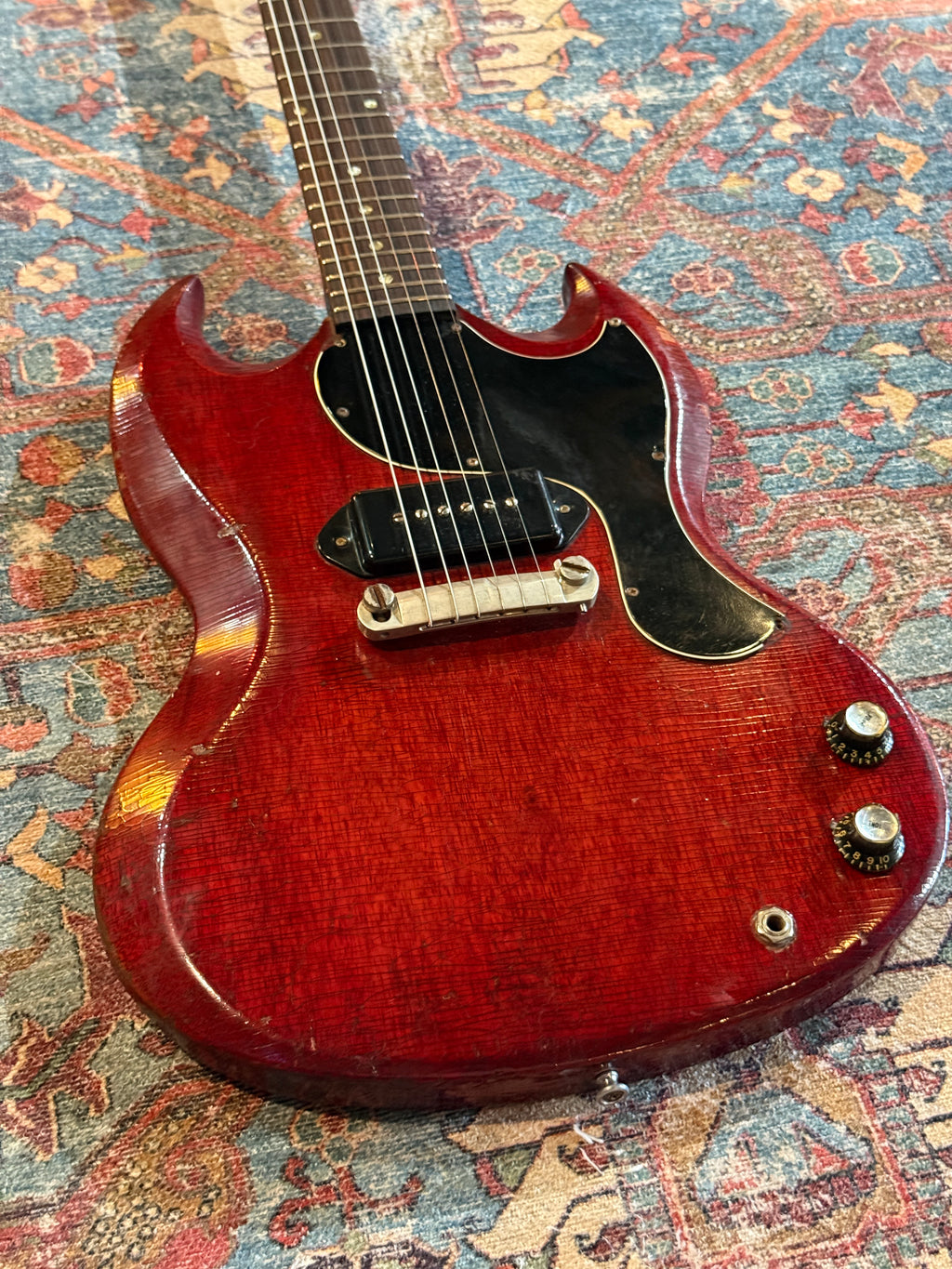 Early 1965 Gibson SG Junior - Cherry - Wide Nut