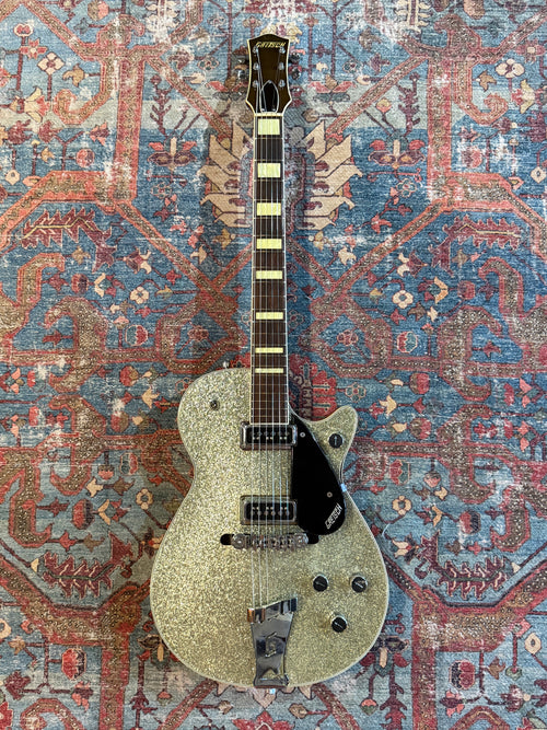 1956 Gretsch 6129 Silver Jet - Silver Sparkle
