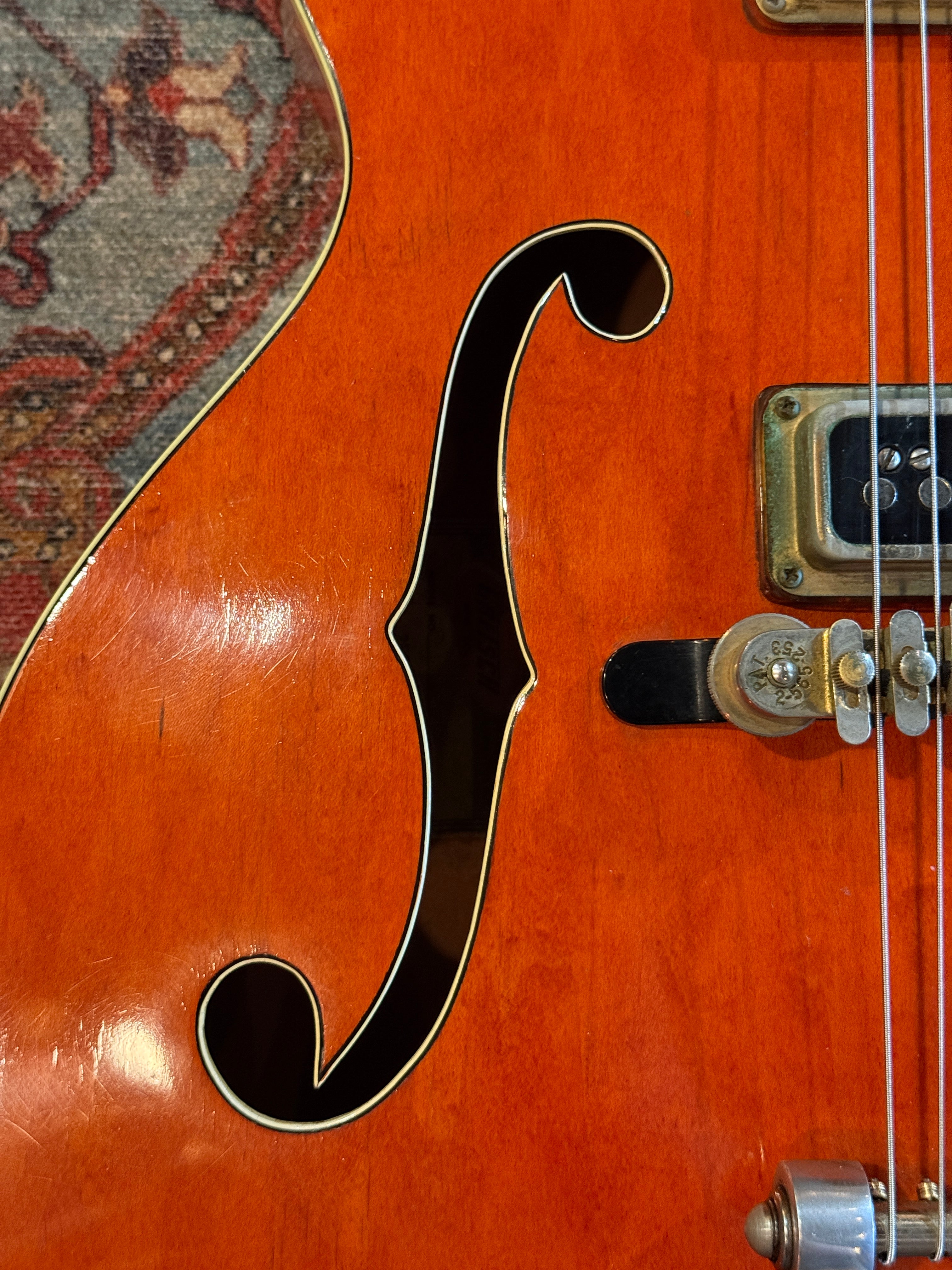 1957 Gretsch 6120 Chet Atkins Hollow Body - Orange