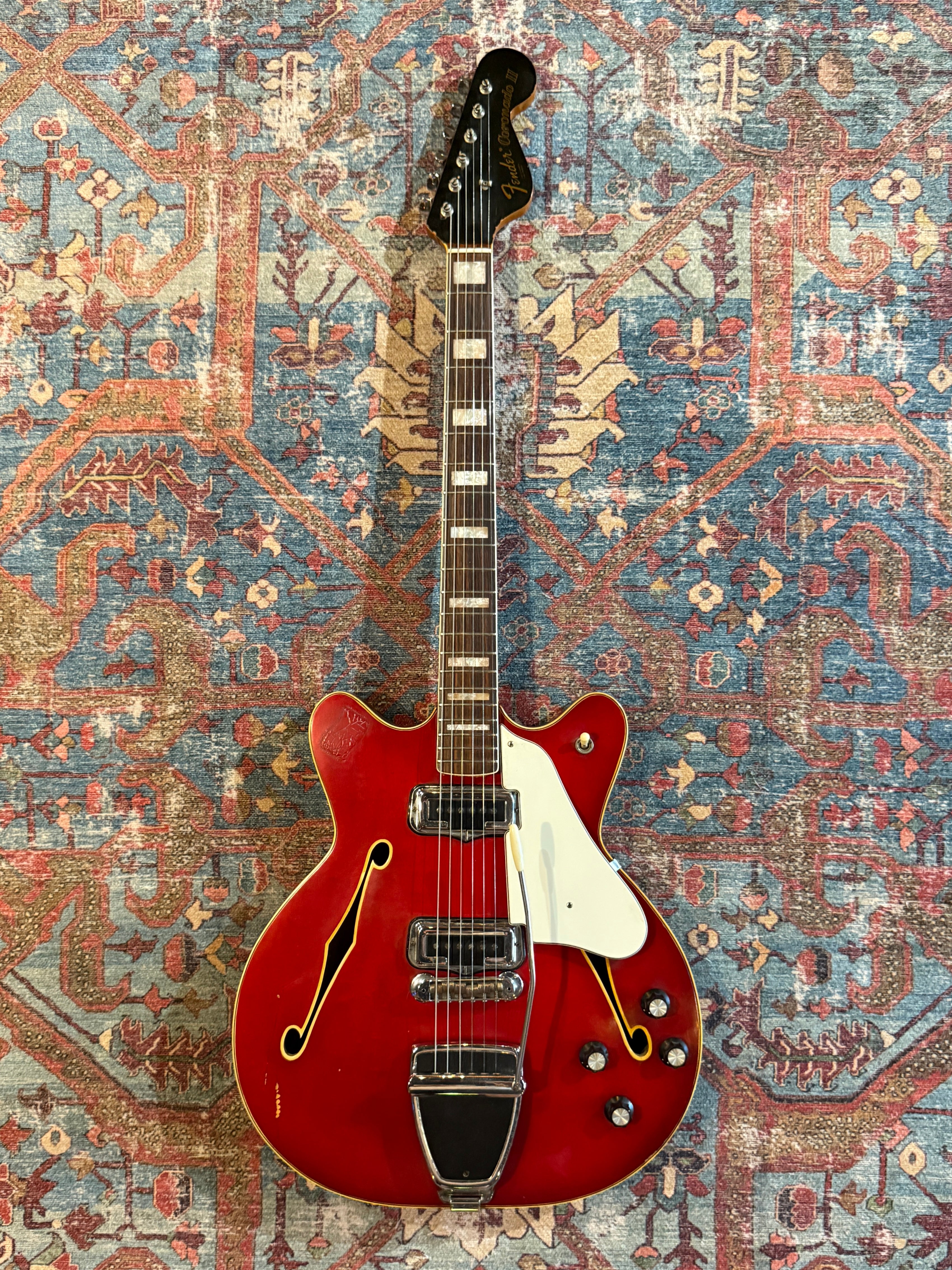 1967 Fender Coronado II with Tremolo, Rosewood Fretboard - Candy