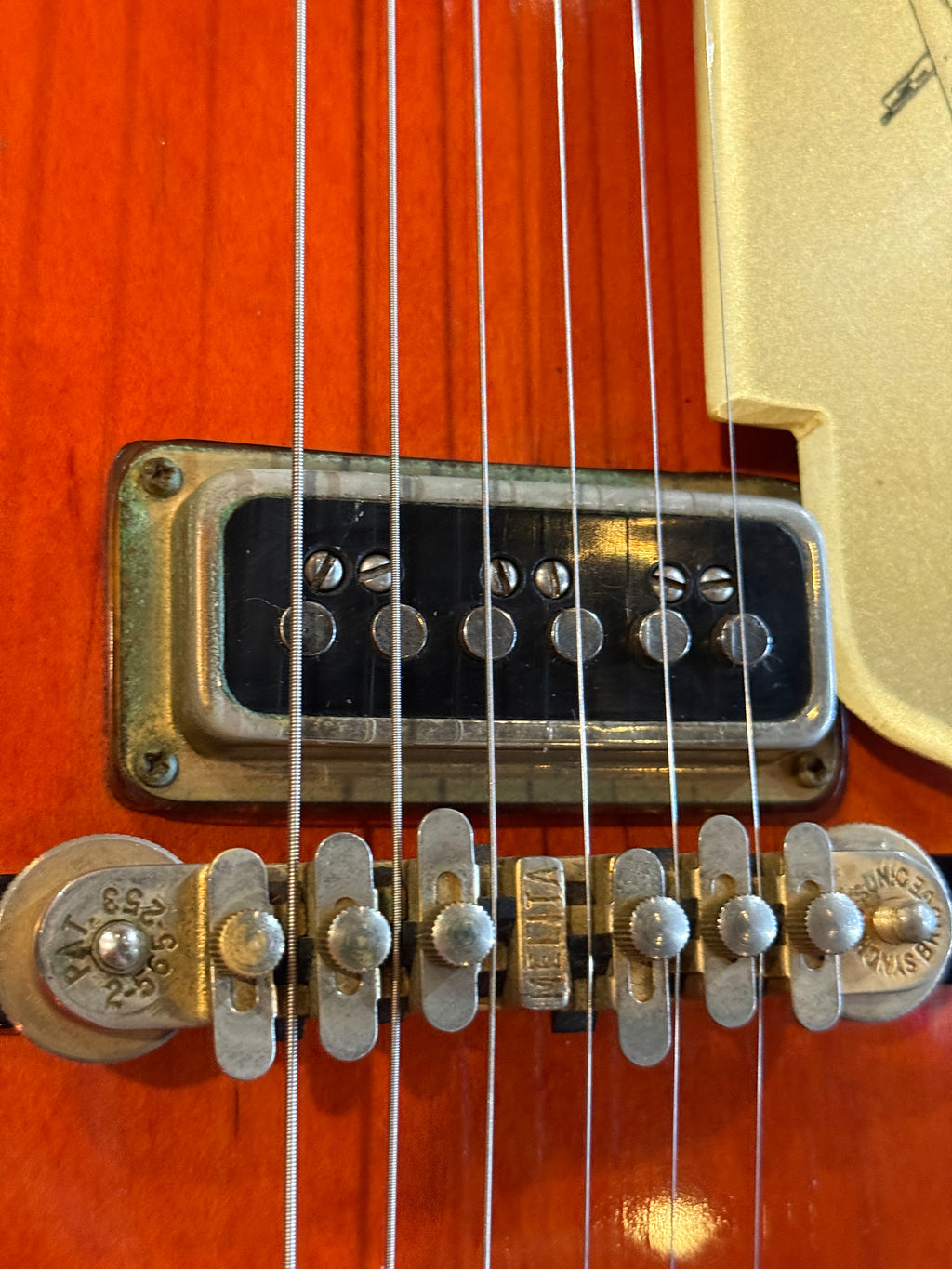 1957 Gretsch 6120 Chet Atkins Hollow Body - Orange