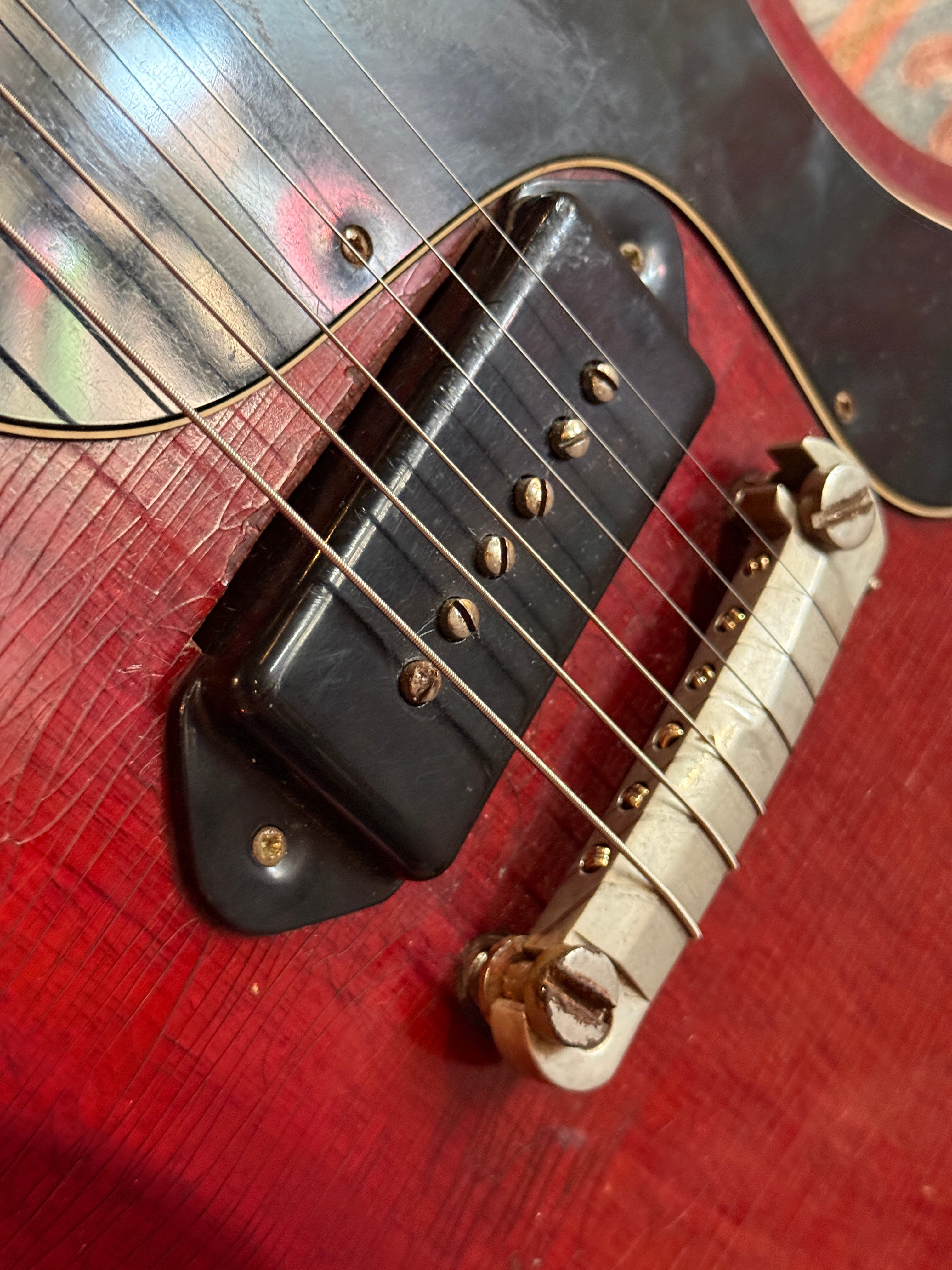 Early 1965 Gibson SG Junior - Cherry - Wide Nut