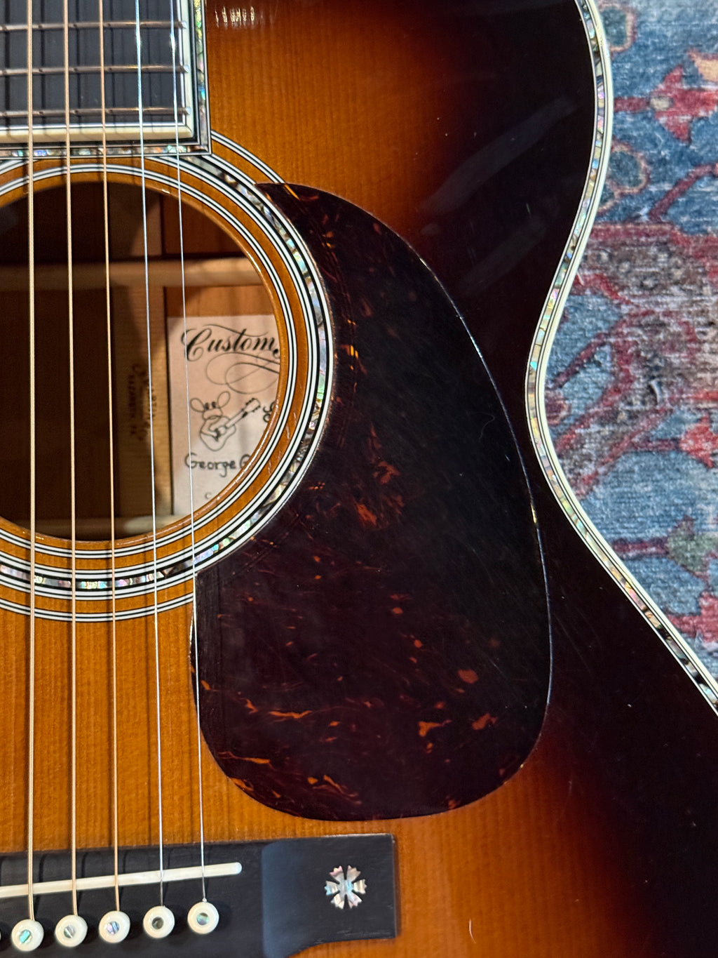 2021 Martin Custom Shop Gruhn 50th Anniversary 0000 Deluxe Style-45 - Shade Top