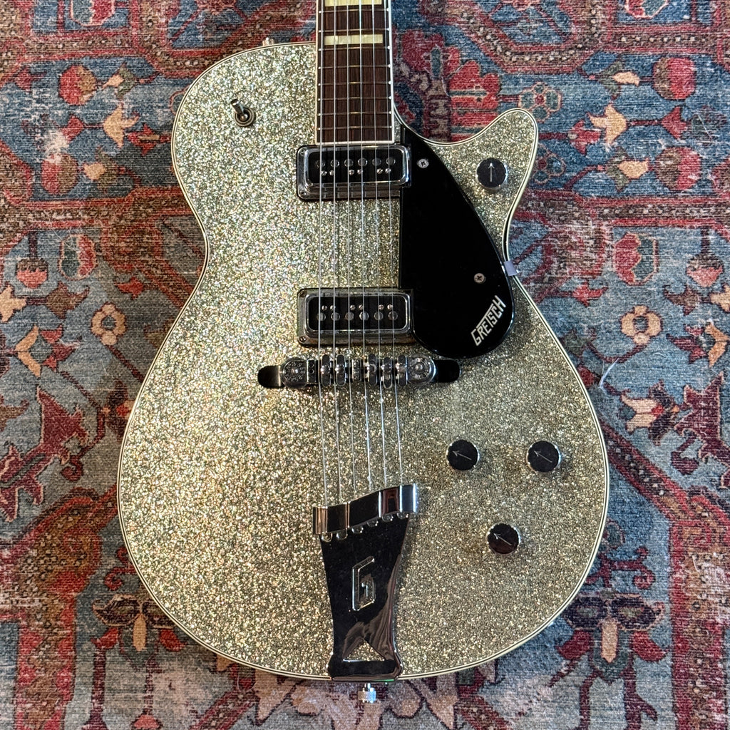 1956 Gretsch 6129 Silver Jet - Silver Sparkle