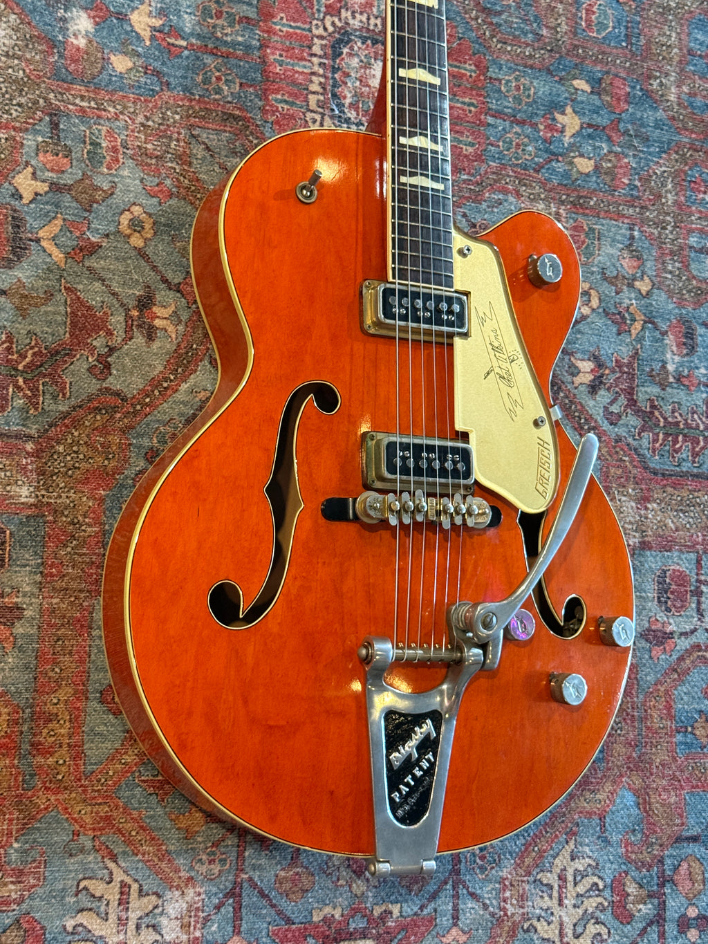 1957 Gretsch 6120 Chet Atkins Hollow Body - Orange