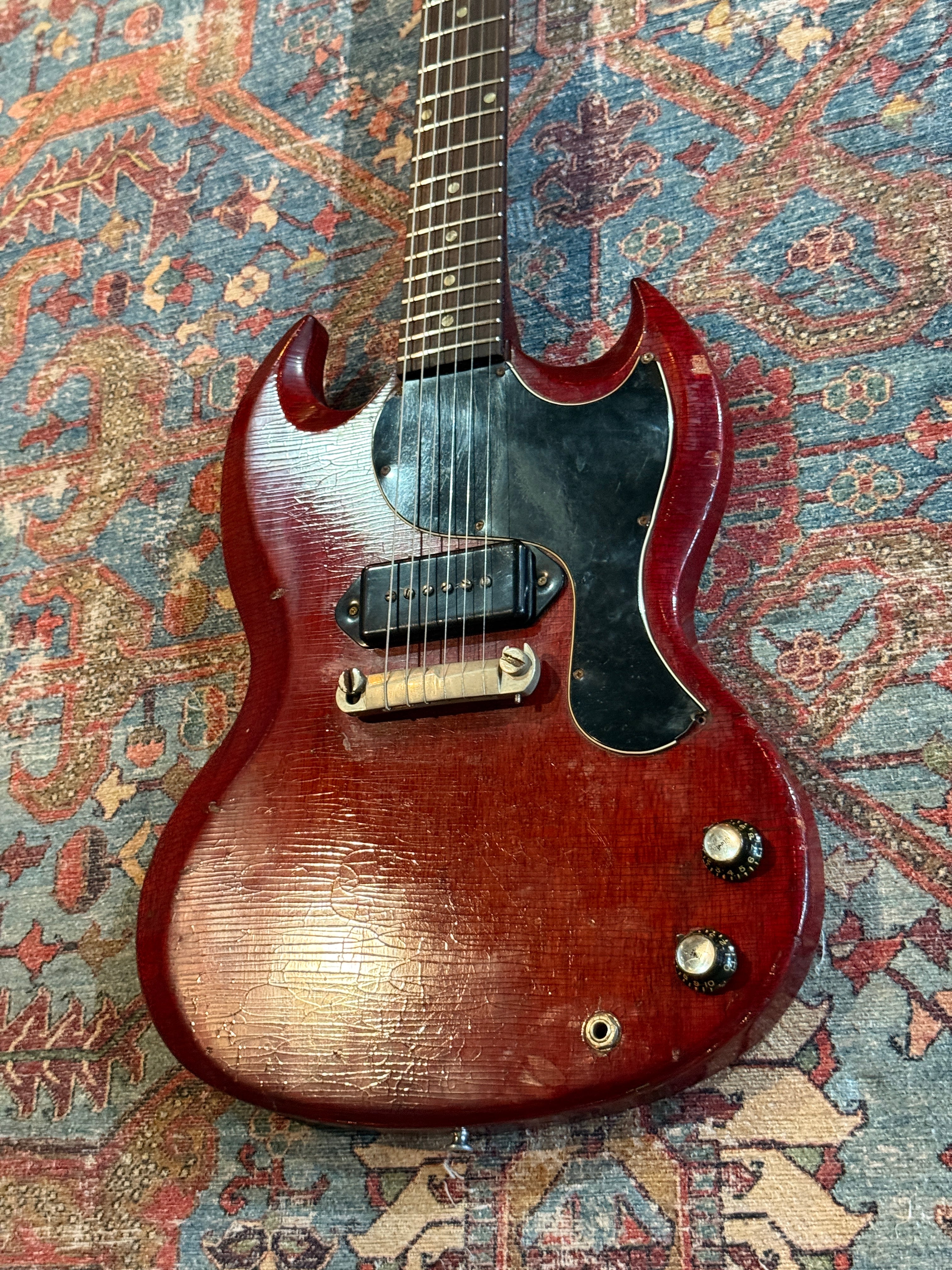 Early 1965 Gibson SG Junior - Cherry - Wide Nut