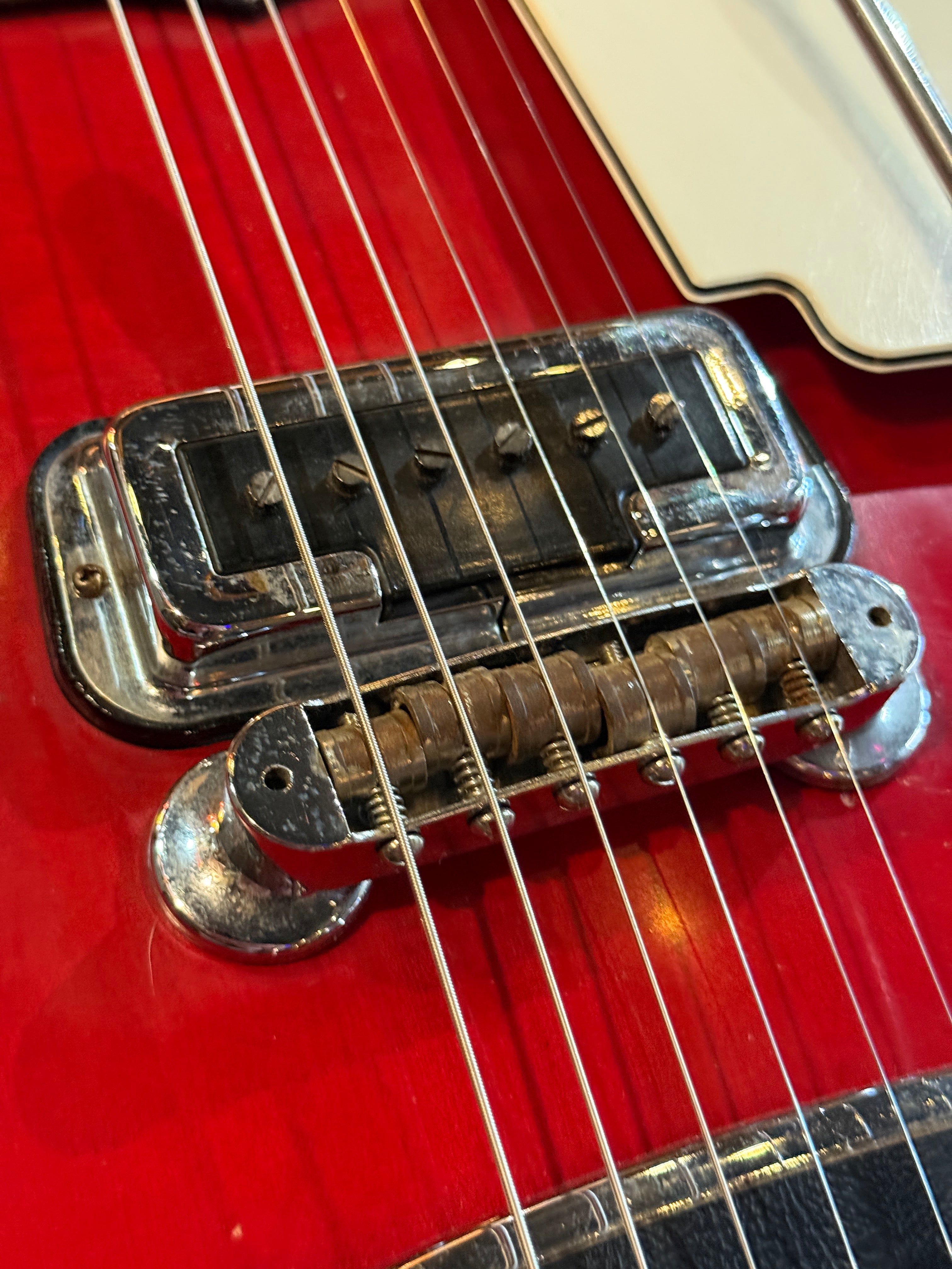 1967 Fender Coronado II with Tremolo, Rosewood Fretboard - Candy Apple Red