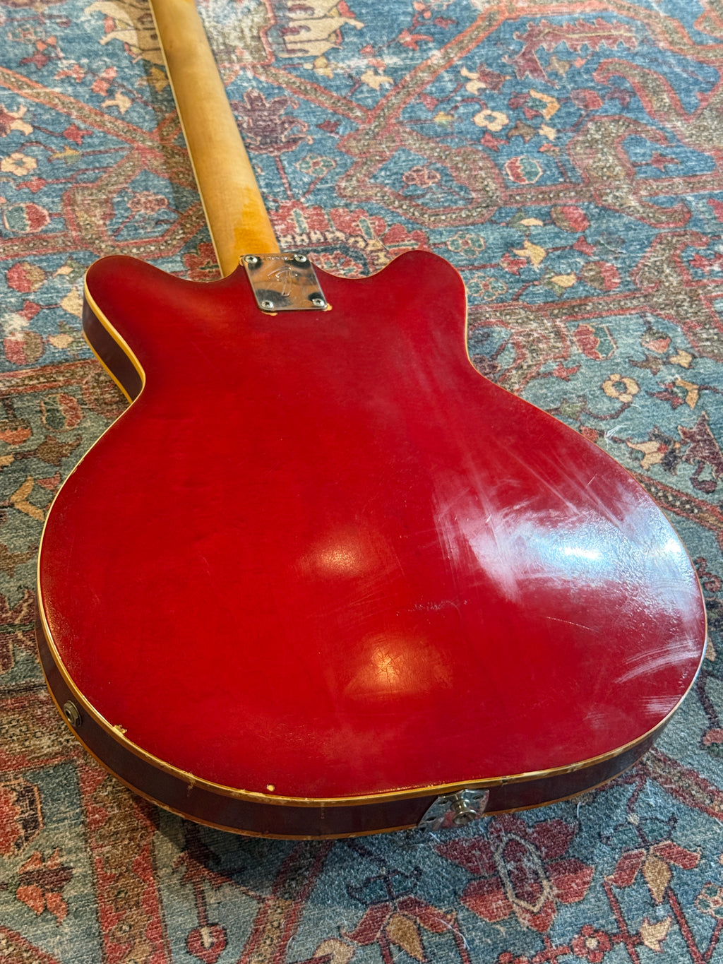 1967 Fender Coronado II with Tremolo, Rosewood Fretboard - Candy Apple Red
