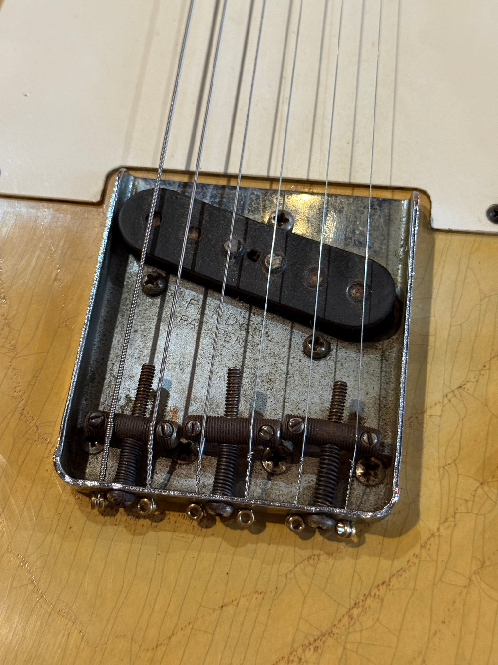 1958 Fender Telecaster - Blonde Refin