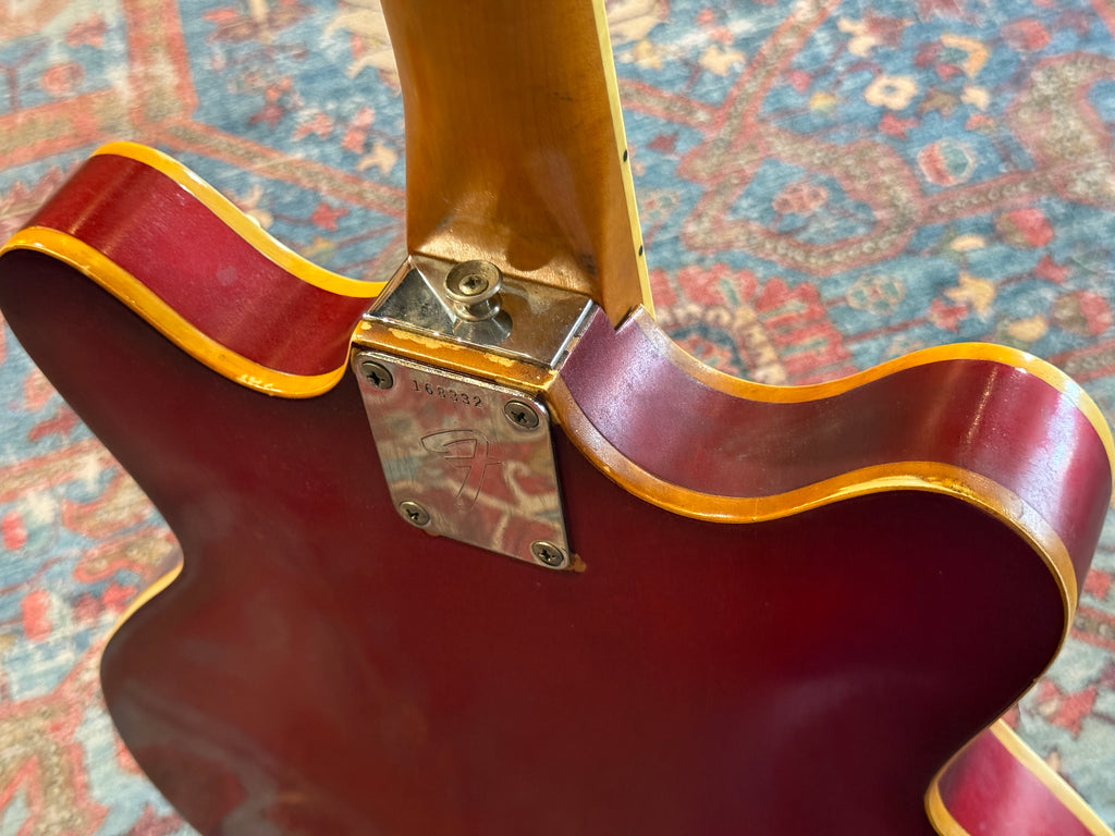 1967 Fender Coronado II with Tremolo, Rosewood Fretboard - Candy Apple Red