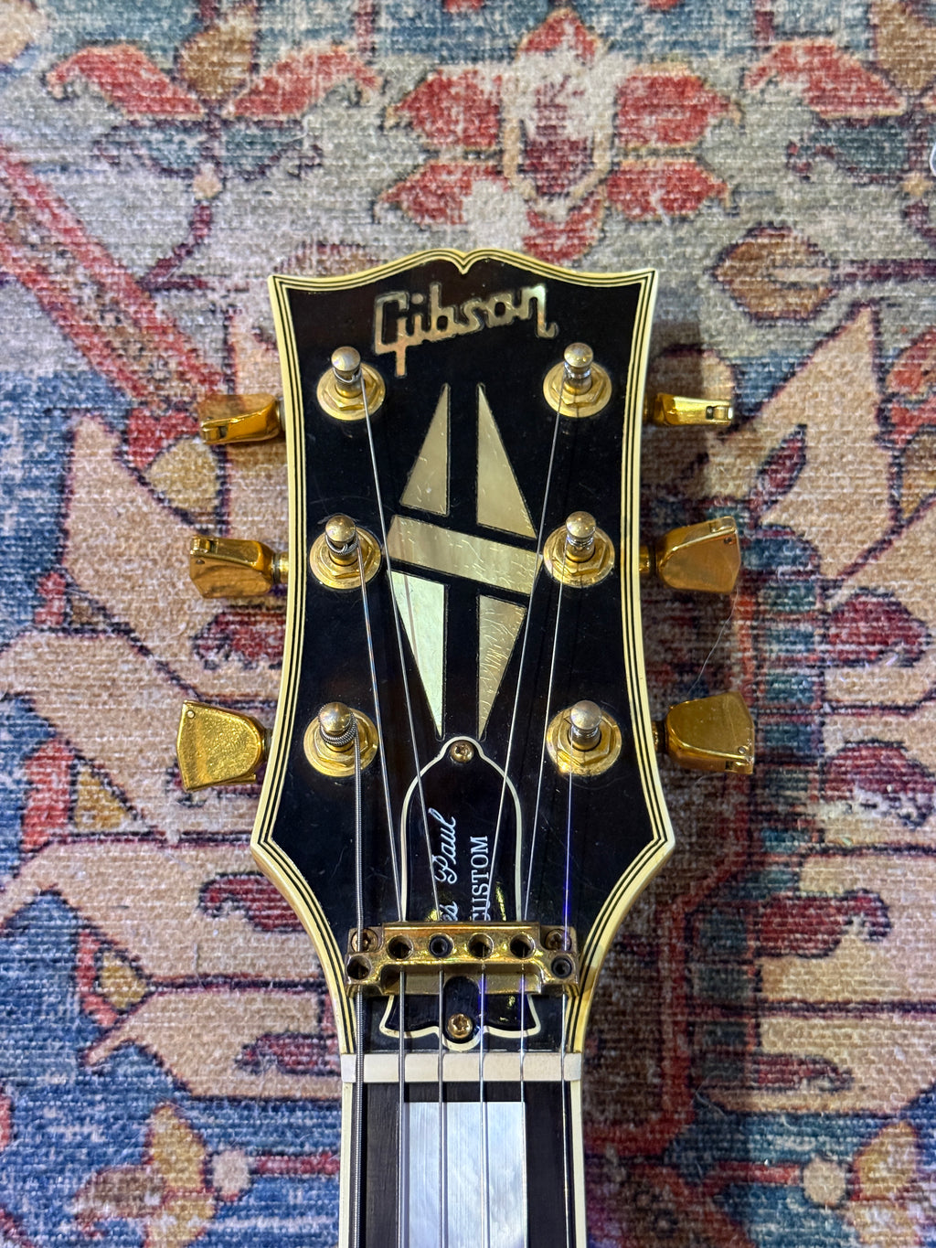 1984 Gibson Les Paul Custom with Kahler Tremolo - Metallic Pearl White