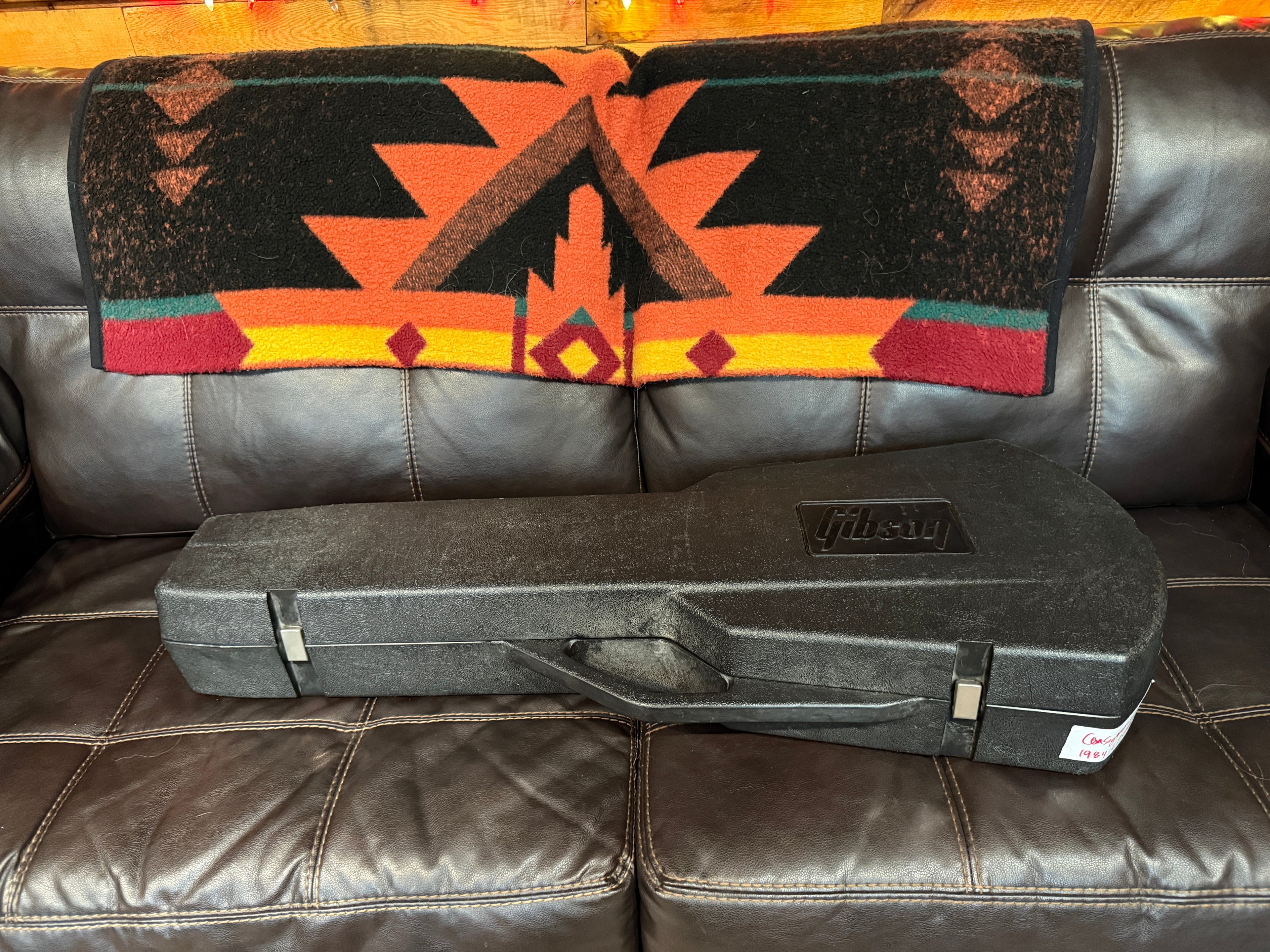 1984 Gibson Les Paul Custom with Kahler Tremolo - Metallic Pearl White