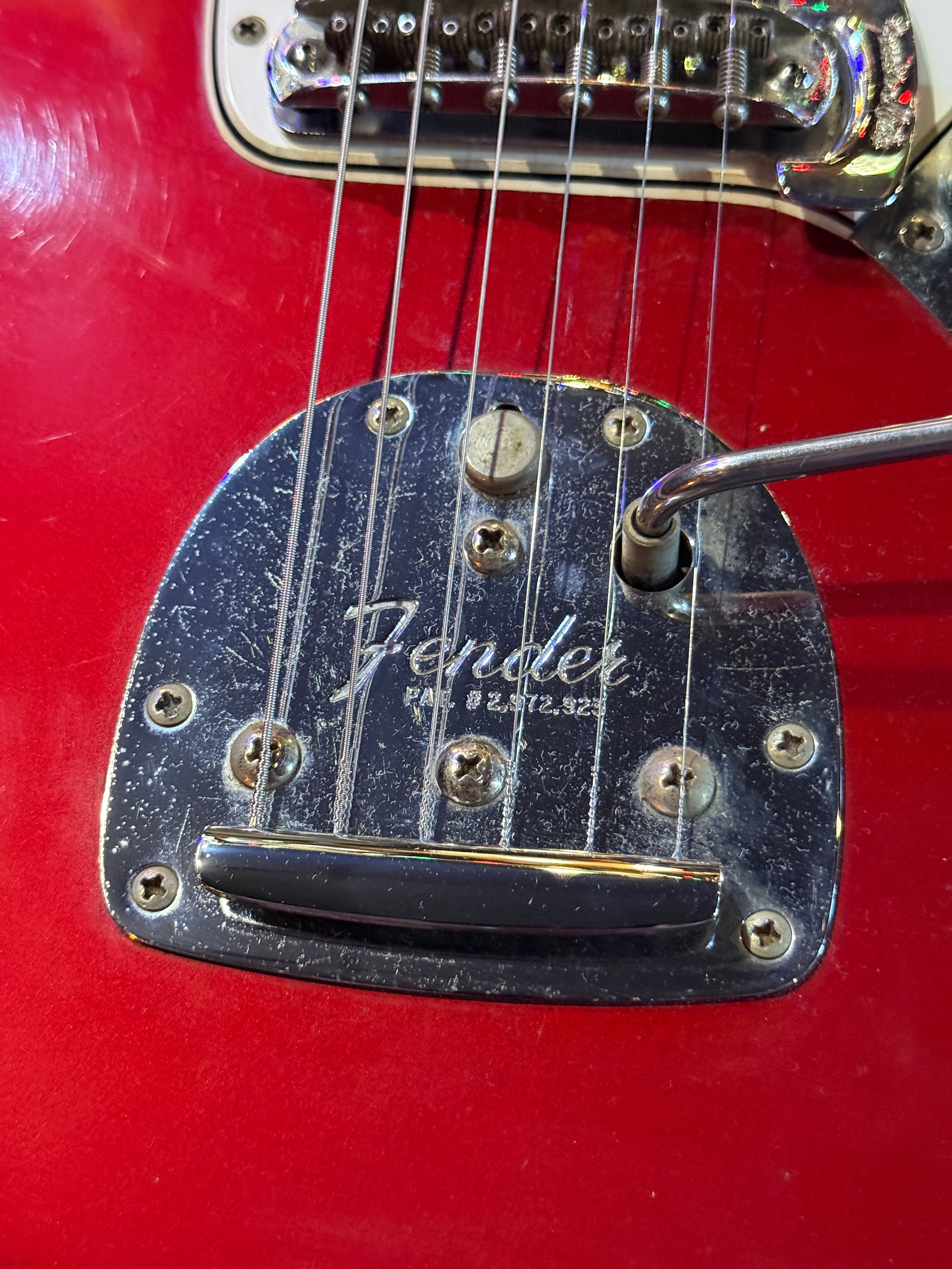 1966 Fender Jaguar - Candy Apple Red w/ Matching Headstock