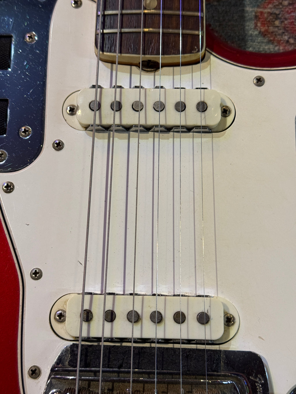 1966 Fender Jaguar - Candy Apple Red w/ Matching Headstock