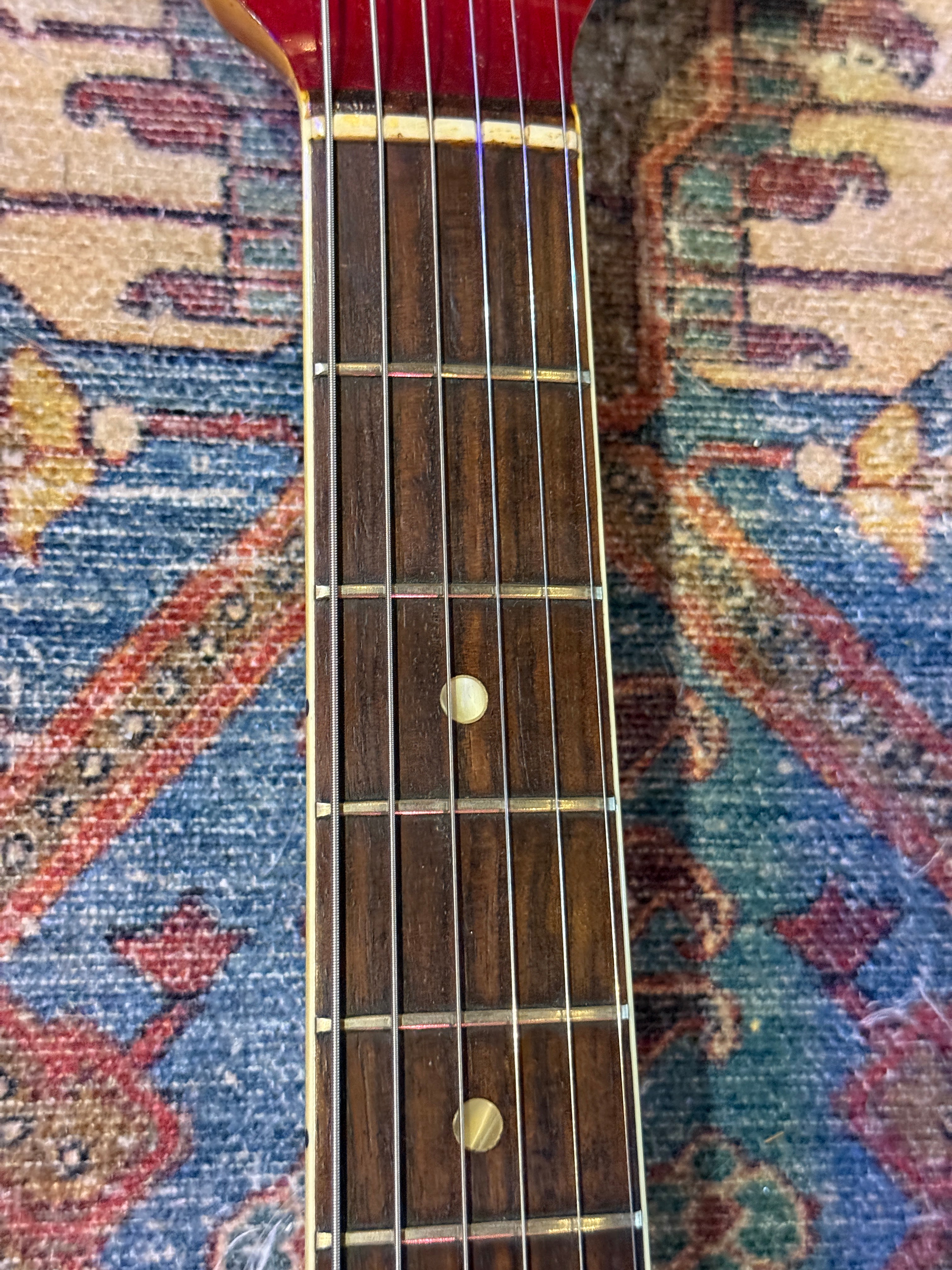 1966 Fender Jaguar - Candy Apple Red w/ Matching Headstock