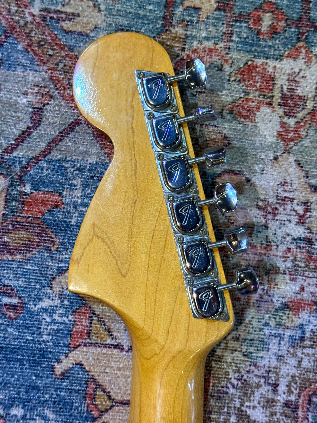 1966 Fender Jaguar - Candy Apple Red w/ Matching Headstock