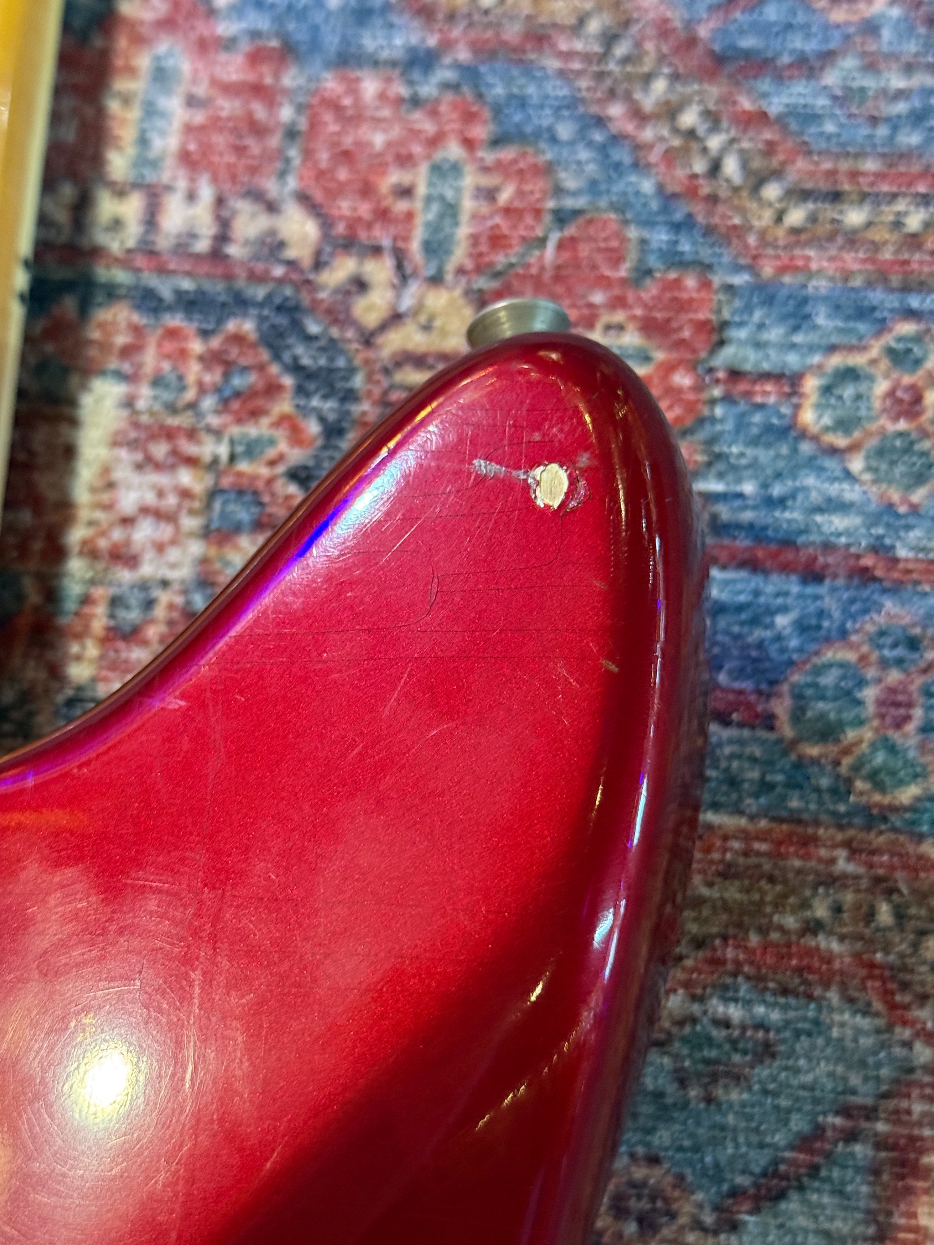 1966 Fender Jaguar - Candy Apple Red w/ Matching Headstock