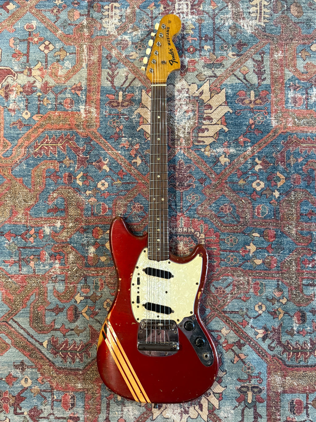 1972 Fender Mustang - Competition Red
