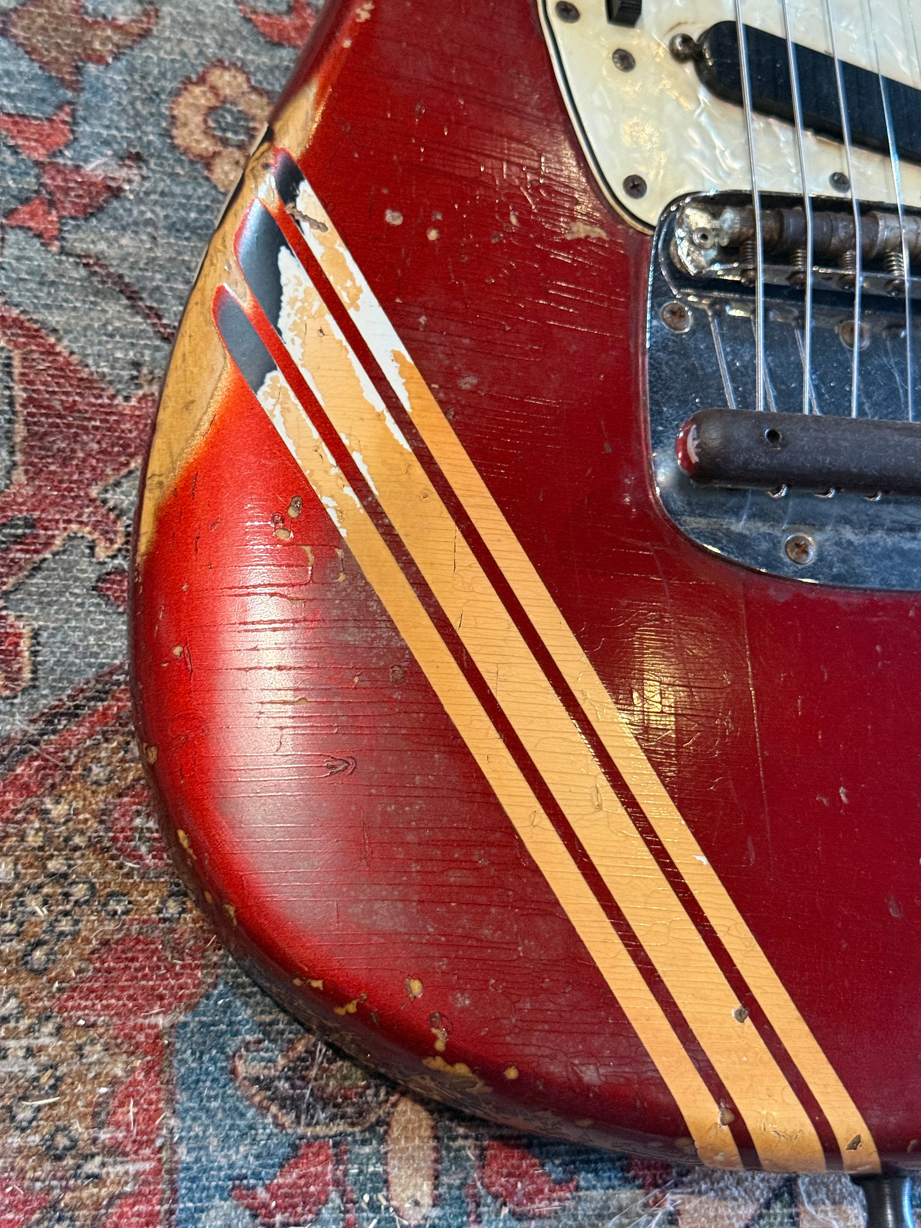1972 Fender Mustang - Competition Red