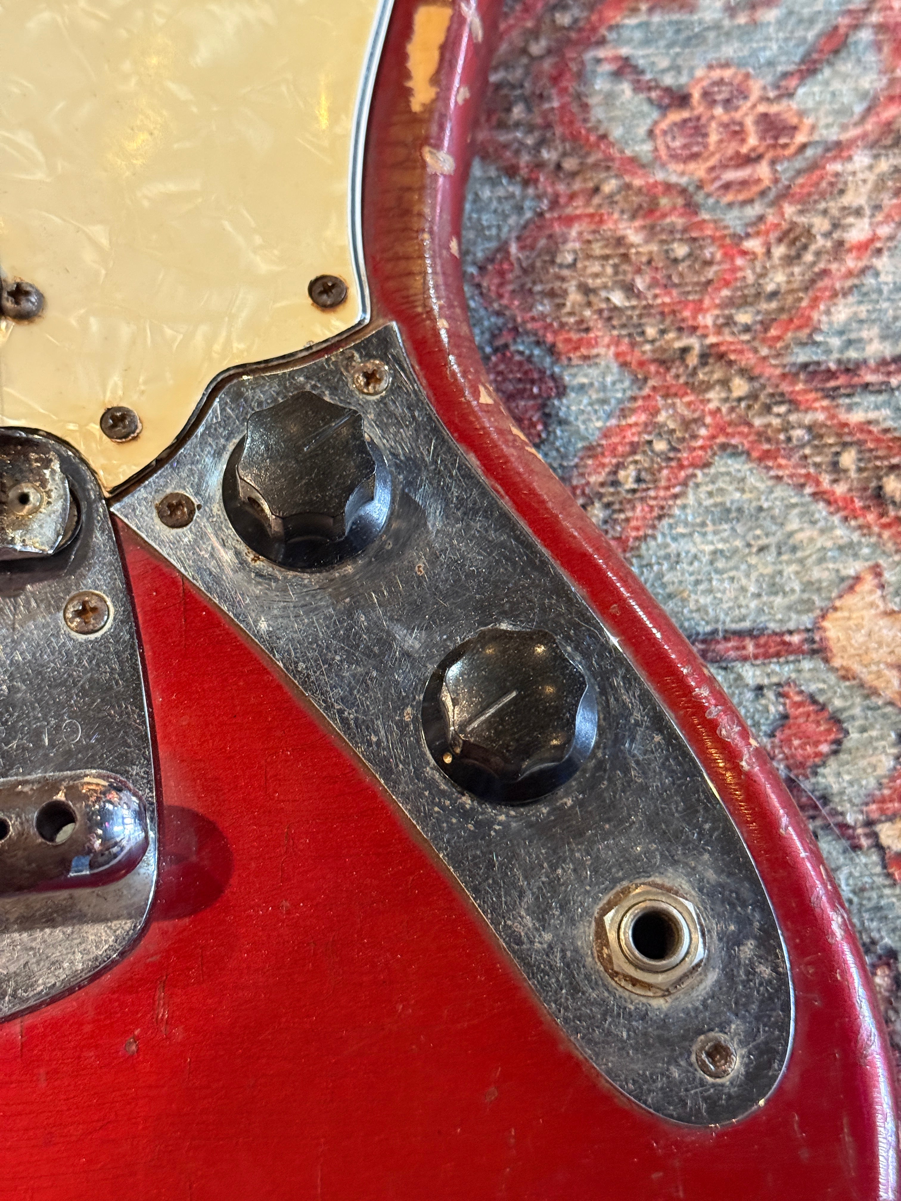 1972 Fender Mustang - Competition Red