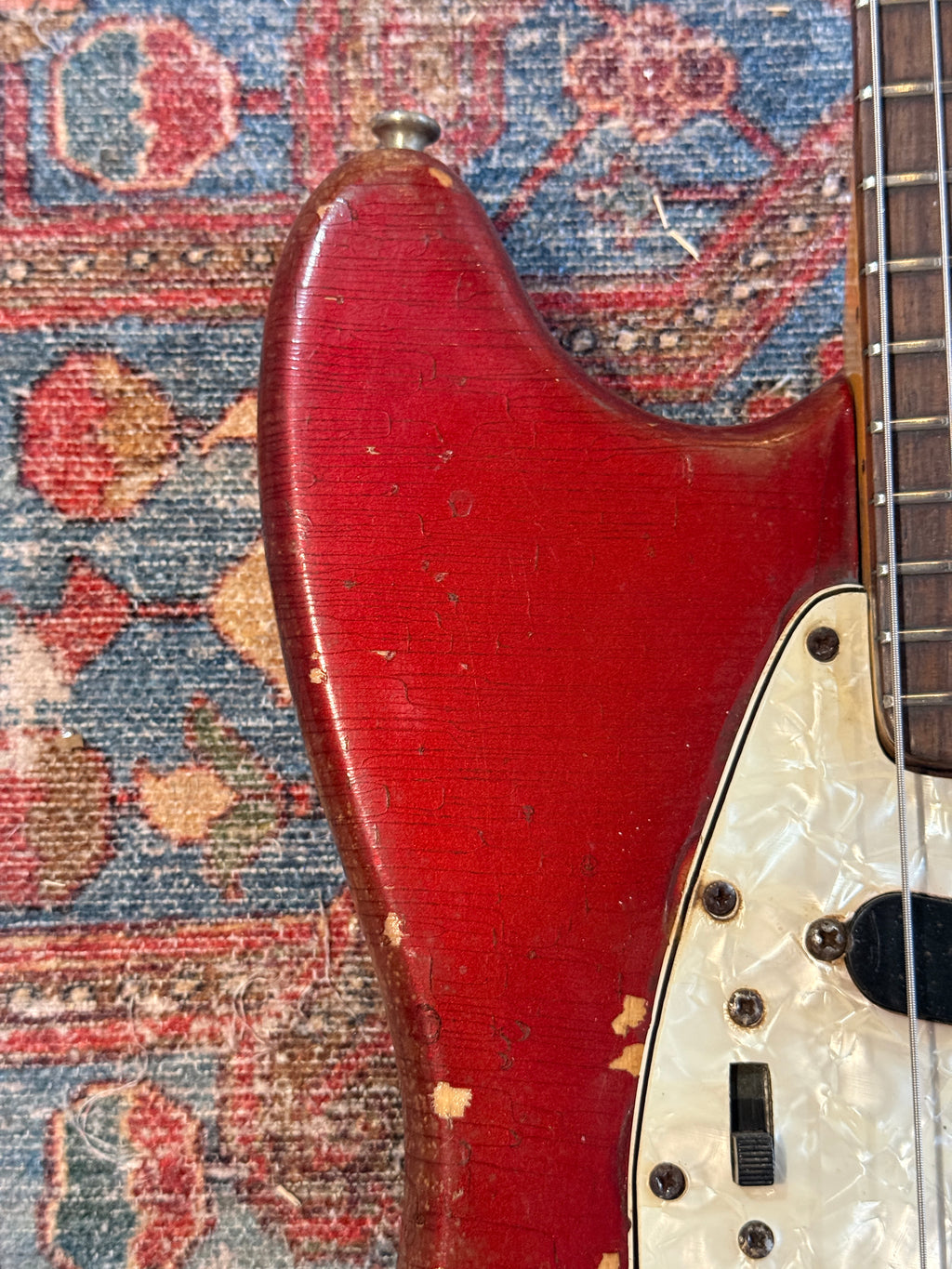 1972 Fender Mustang - Competition Red